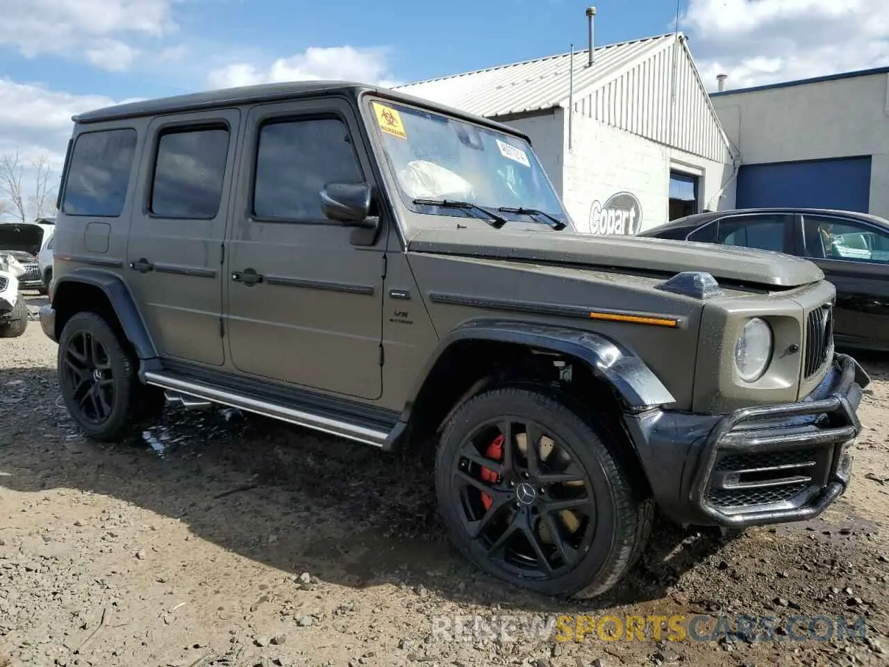 4 Фотография поврежденного автомобиля W1NYC7HJ7PX465384 MERCEDES-BENZ G-CLASS 2023