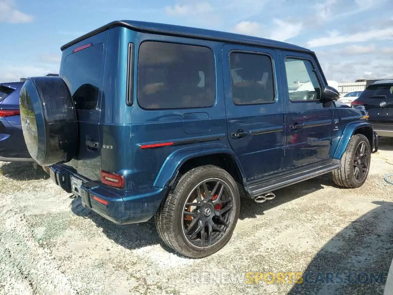 3 Фотография поврежденного автомобиля W1NYC7HJ3RX517192 MERCEDES-BENZ G-CLASS 2024