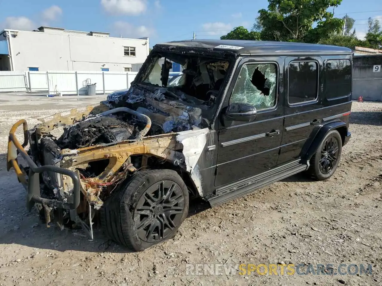 1 Photograph of a damaged car W1NWH1AB0SX020180 MERCEDES-BENZ G-CLASS 2025