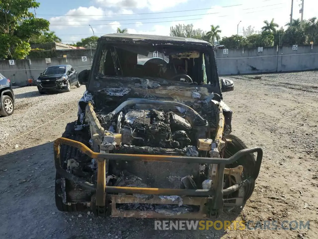 5 Photograph of a damaged car W1NWH1AB0SX020180 MERCEDES-BENZ G-CLASS 2025