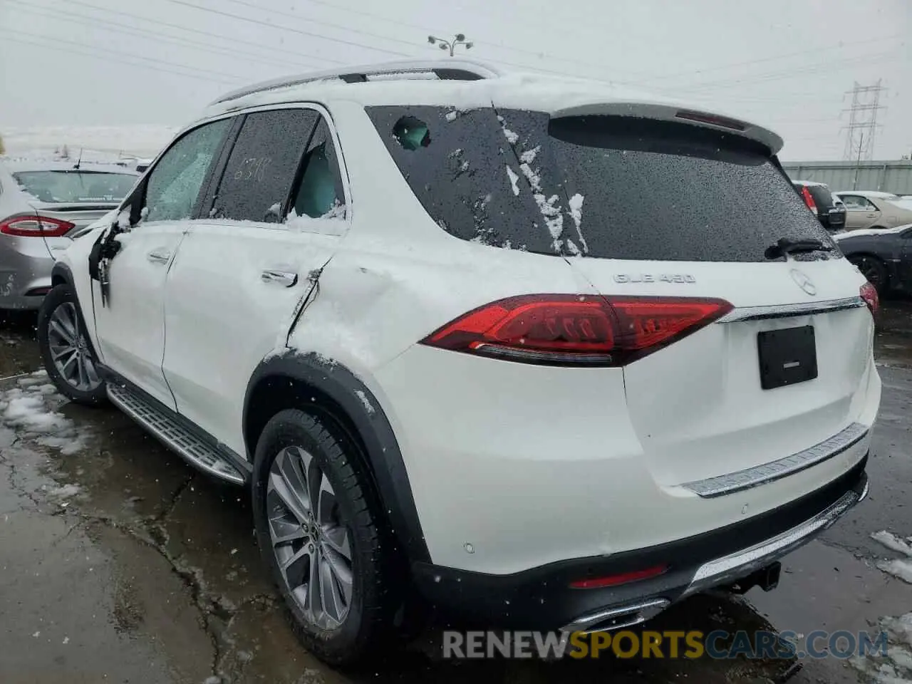 3 Фотография поврежденного автомобиля 4JGFB5KB7NA595362 MERCEDES-BENZ GL-CLASS 2022