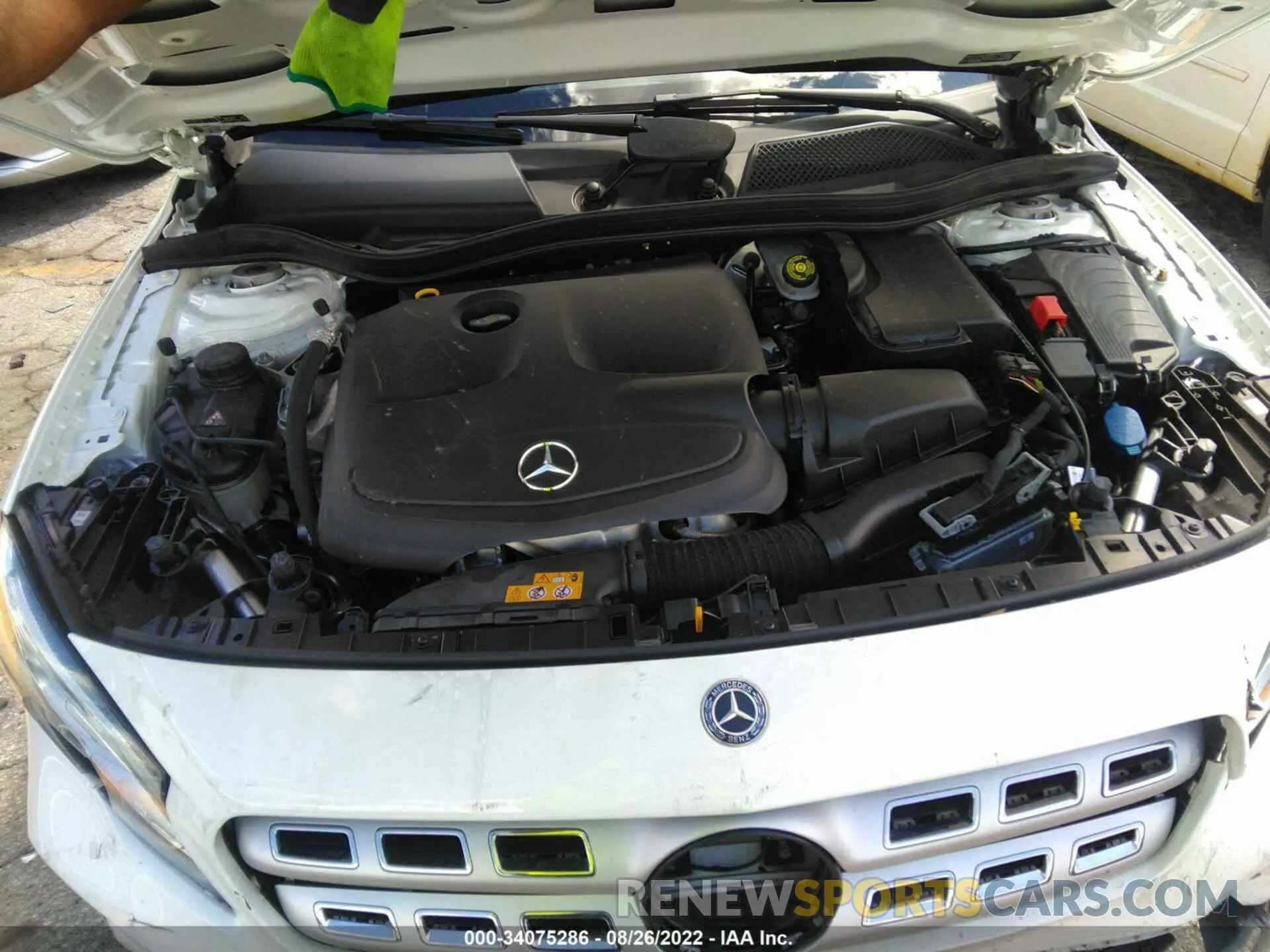 10 Photograph of a damaged car WDCTG4EB4KU019814 MERCEDES-BENZ GLA 2019