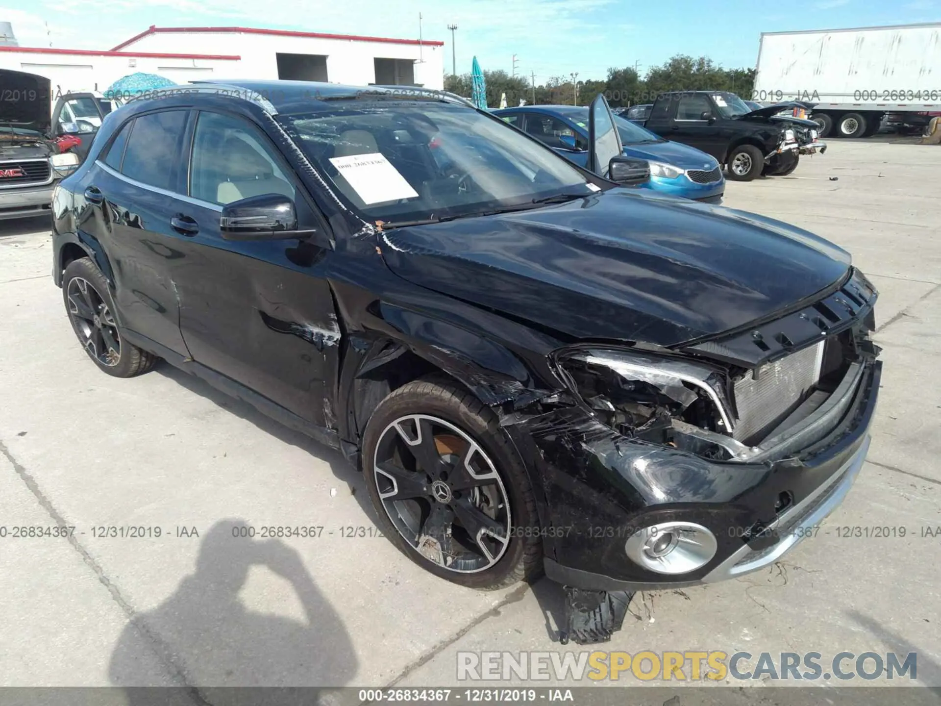 6 Photograph of a damaged car WDCTG4EB9KU001387 MERCEDES-BENZ GLA 2019