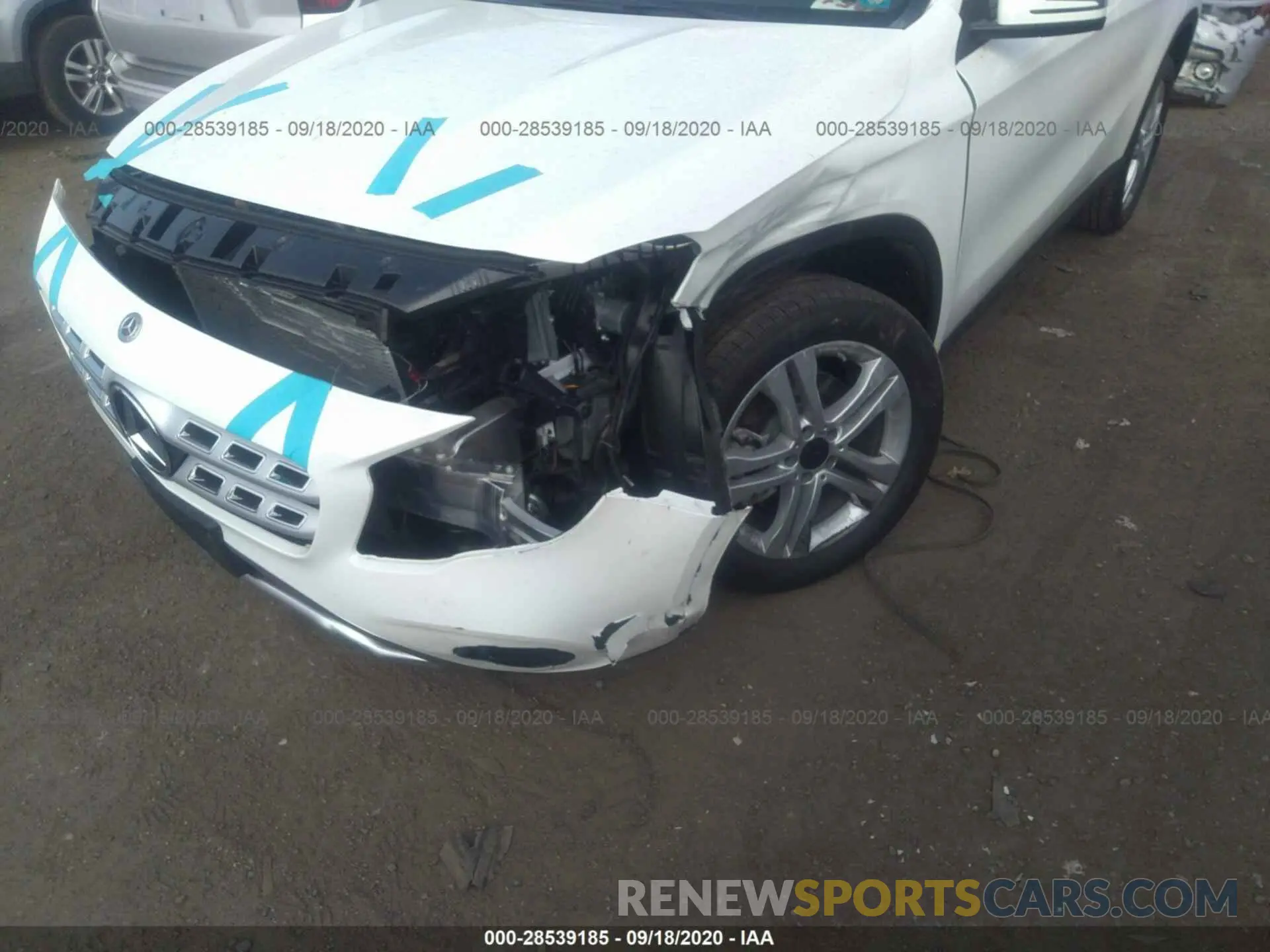6 Photograph of a damaged car W1NTG4GB6LU040385 MERCEDES-BENZ GLA 2020