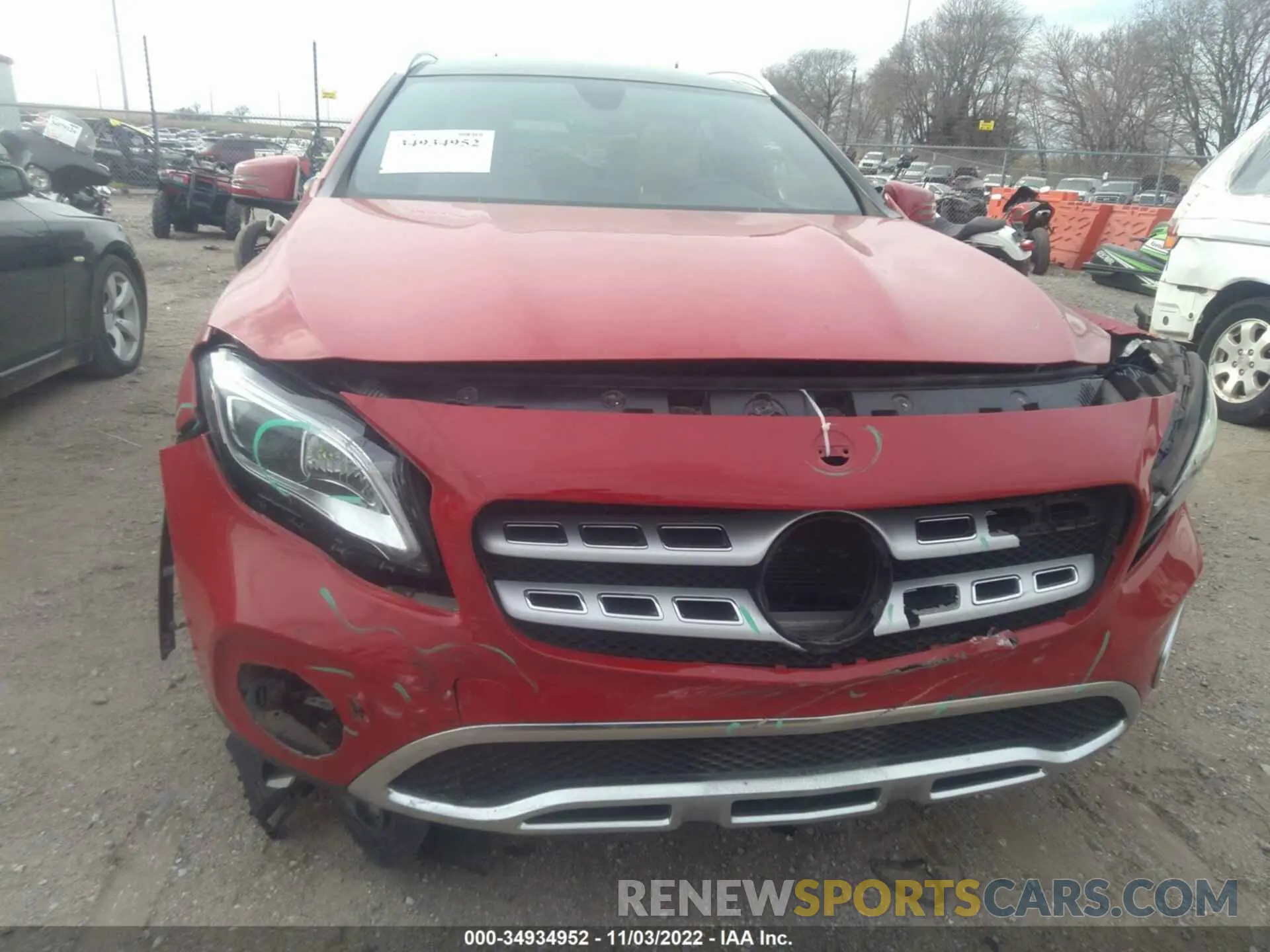 6 Фотография поврежденного автомобиля WDCTG4EBXLU021360 MERCEDES-BENZ GLA 2020