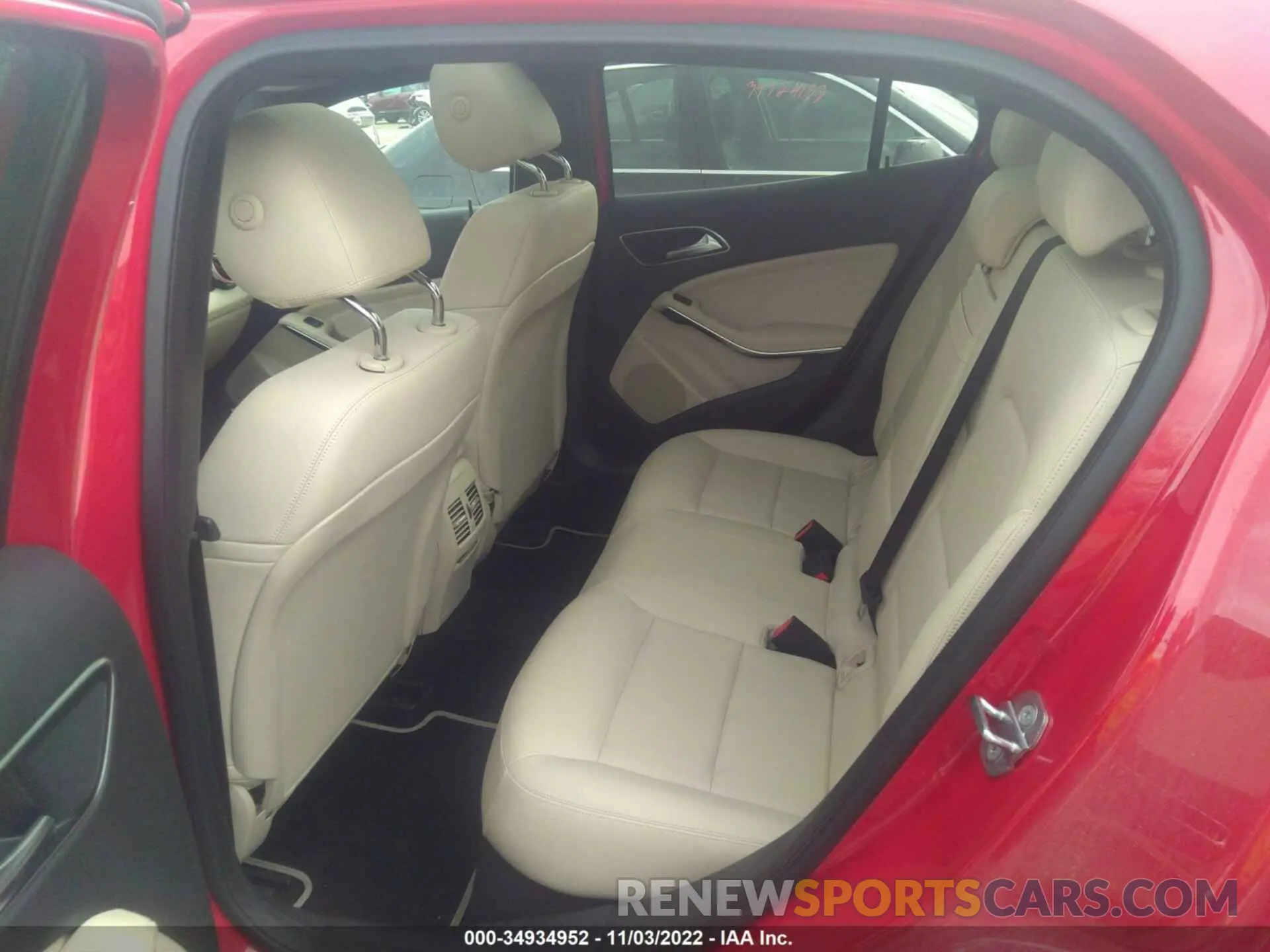 8 Фотография поврежденного автомобиля WDCTG4EBXLU021360 MERCEDES-BENZ GLA 2020