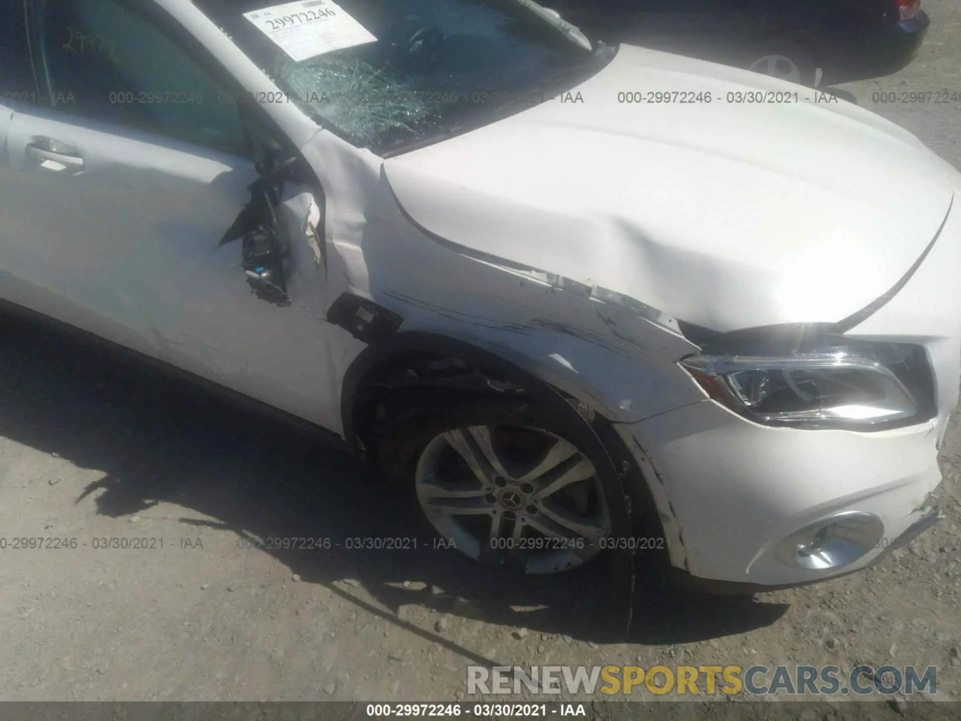 6 Photograph of a damaged car WDCTG4GB0LU023535 MERCEDES-BENZ GLA 2020