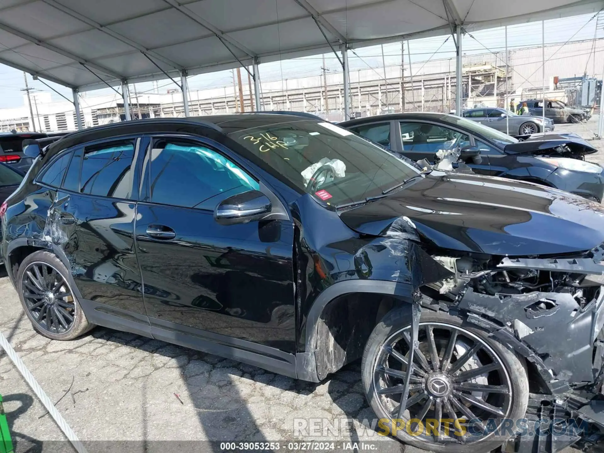 13 Photograph of a damaged car W1N4N5BB6PJ479715 MERCEDES-BENZ GLA 2023