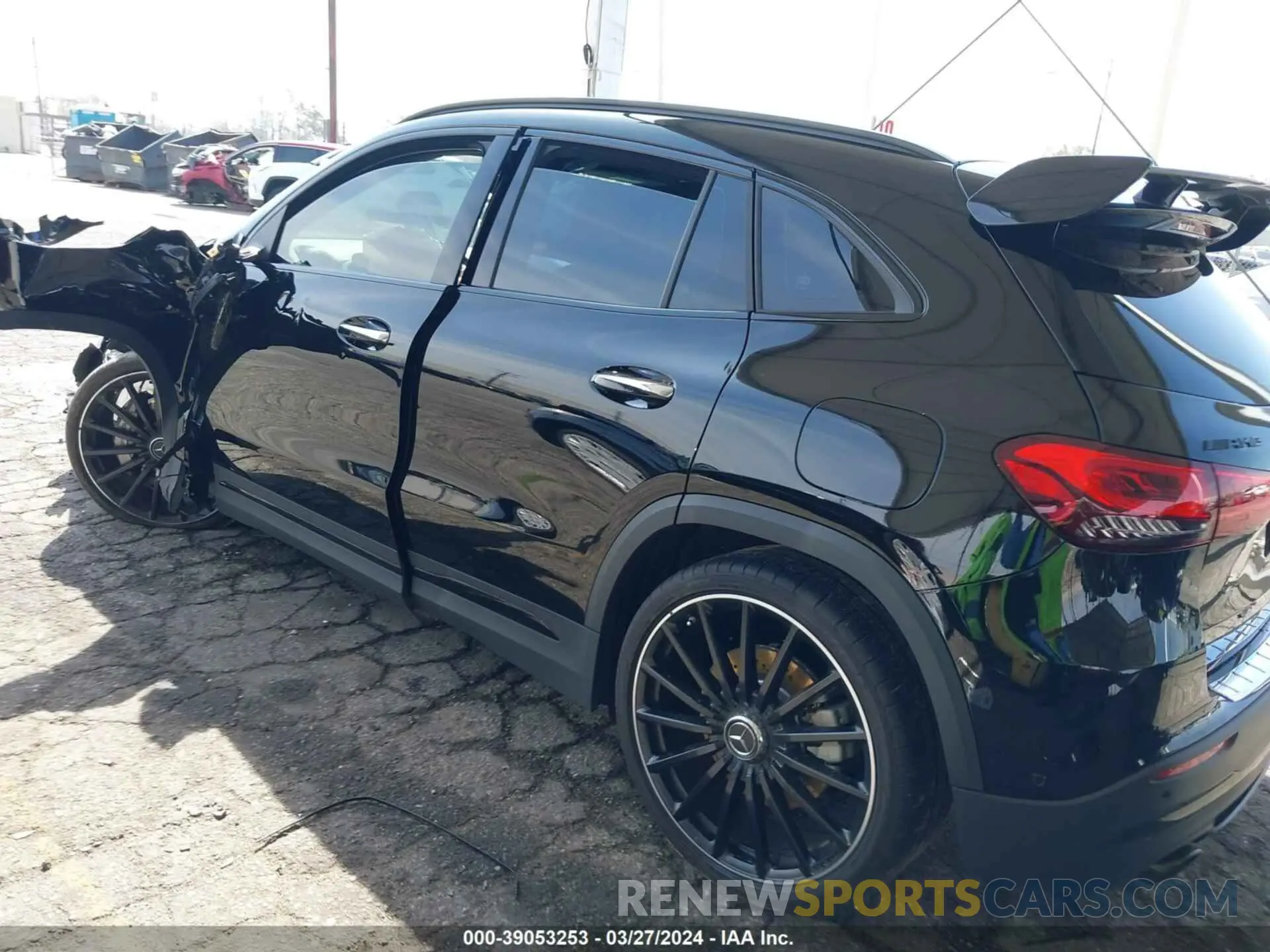 14 Photograph of a damaged car W1N4N5BB6PJ479715 MERCEDES-BENZ GLA 2023