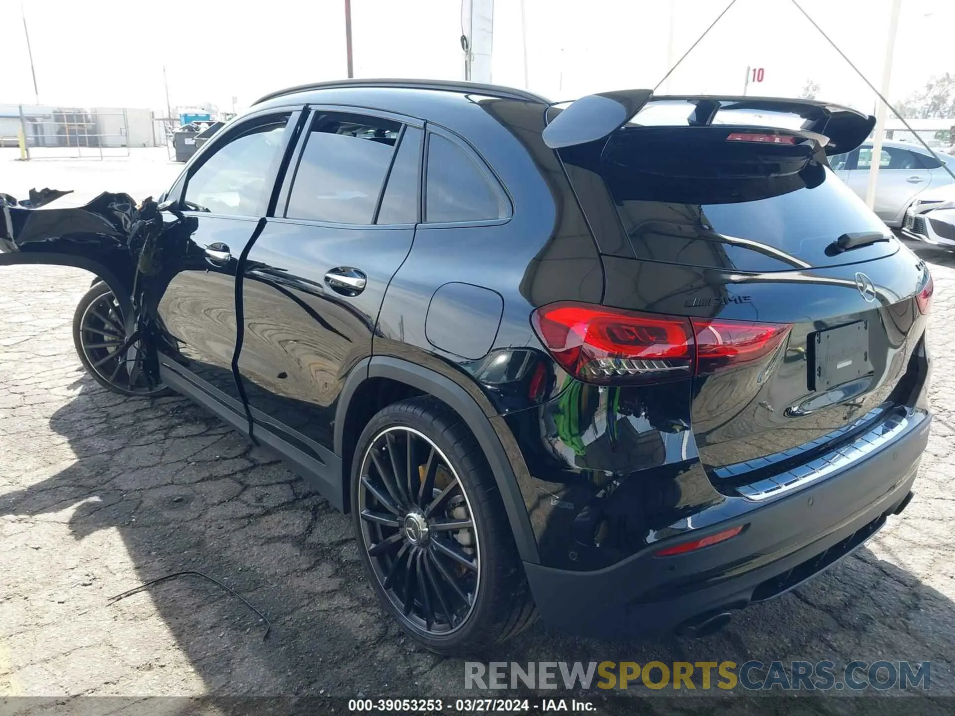 3 Photograph of a damaged car W1N4N5BB6PJ479715 MERCEDES-BENZ GLA 2023