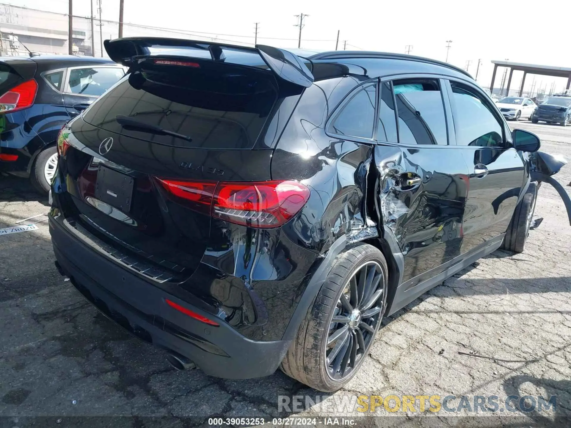 4 Photograph of a damaged car W1N4N5BB6PJ479715 MERCEDES-BENZ GLA 2023