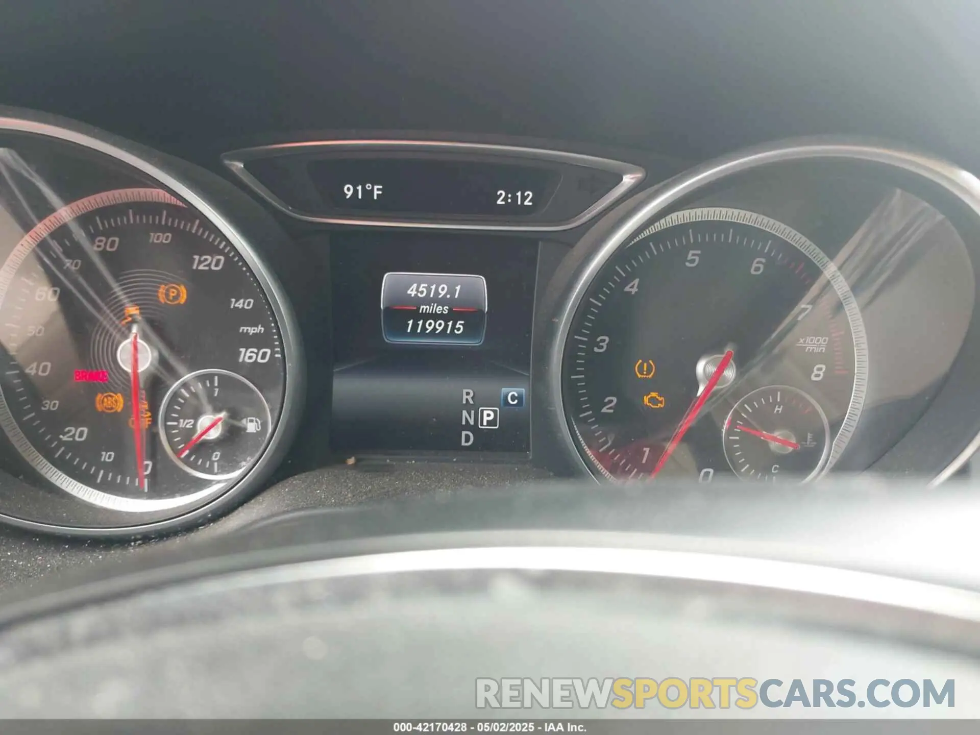 7 Фотография поврежденного автомобиля WDCTG4EB0KU000628 MERCEDES-BENZ GLA 250 2019