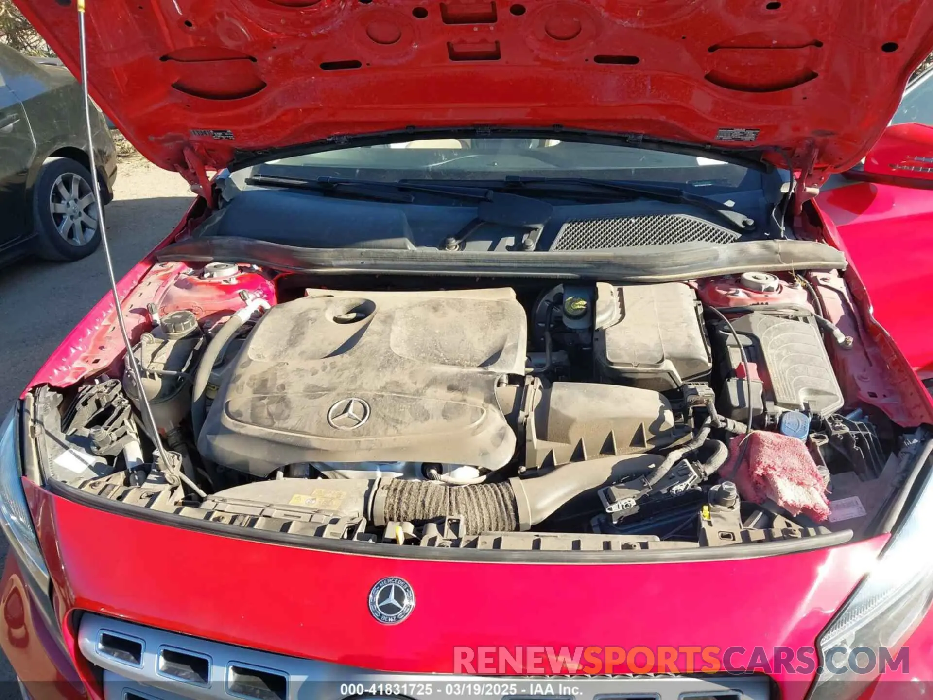 10 Photograph of a damaged car WDCTG4EB3KJ548057 MERCEDES-BENZ GLA 250 2019