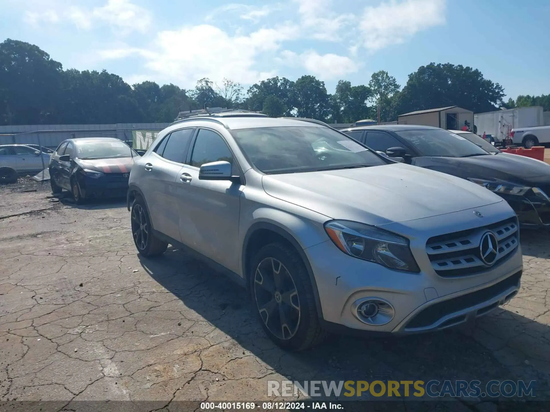 1 Фотография поврежденного автомобиля WDCTG4EB5KU006117 MERCEDES-BENZ GLA 250 2019