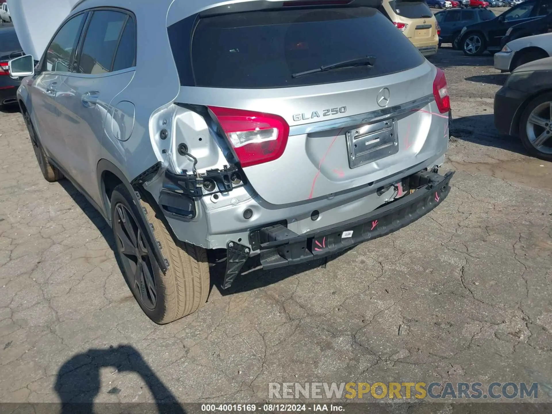 6 Фотография поврежденного автомобиля WDCTG4EB5KU006117 MERCEDES-BENZ GLA 250 2019
