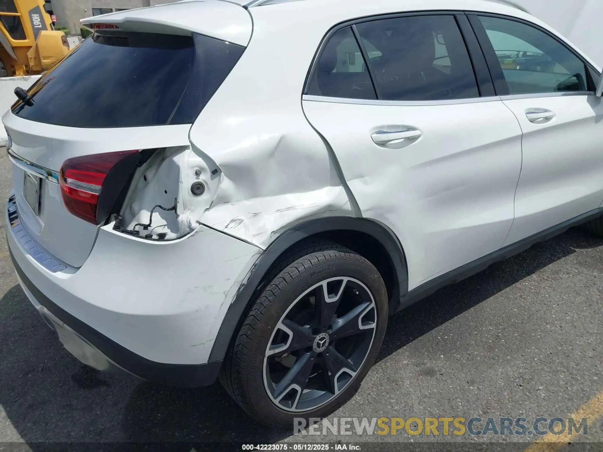 6 Photograph of a damaged car WDCTG4EB9KJ550931 MERCEDES-BENZ GLA 250 2019