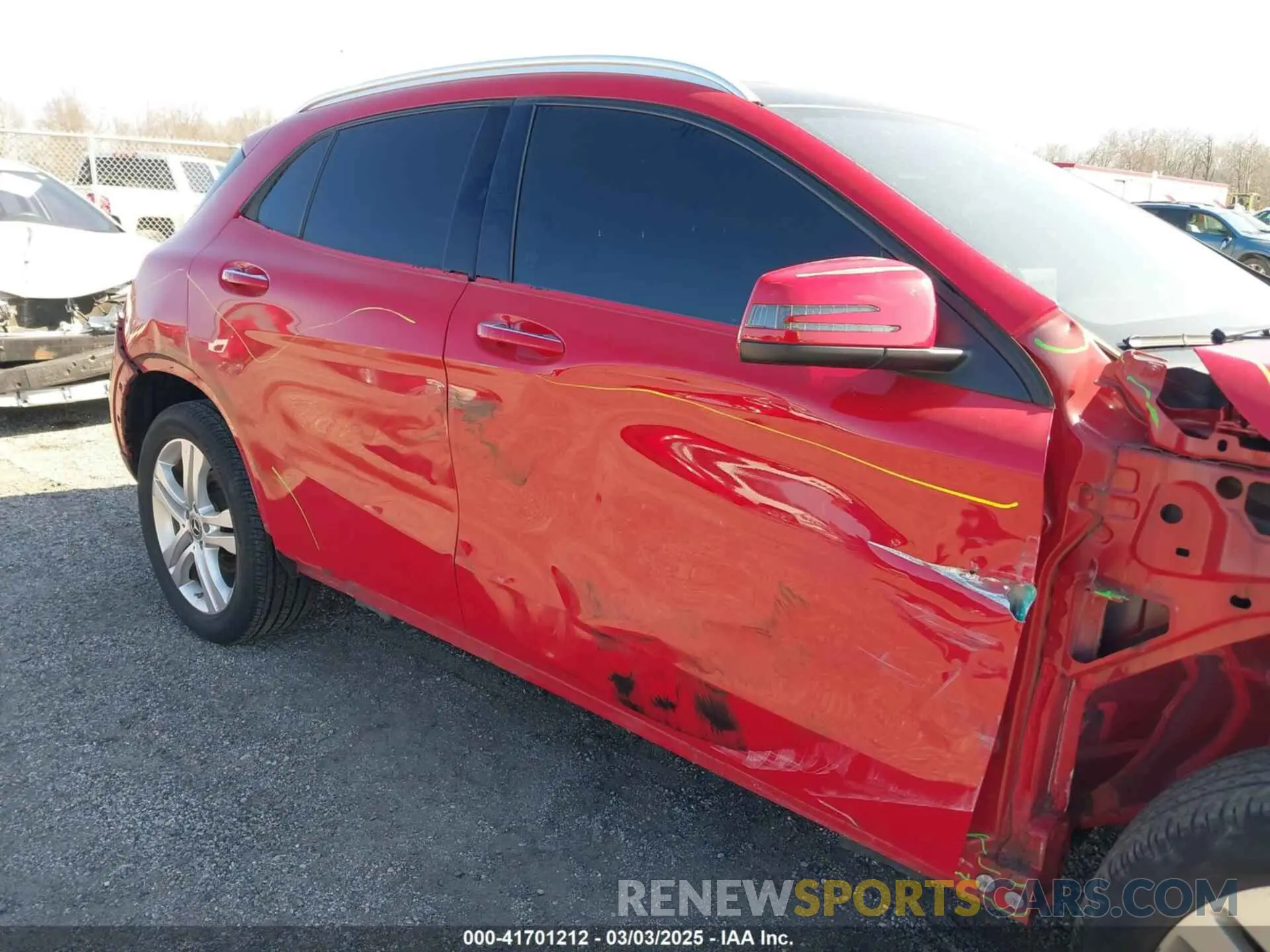 6 Photograph of a damaged car WDCTG4GB0KJ618482 MERCEDES-BENZ GLA 250 2019
