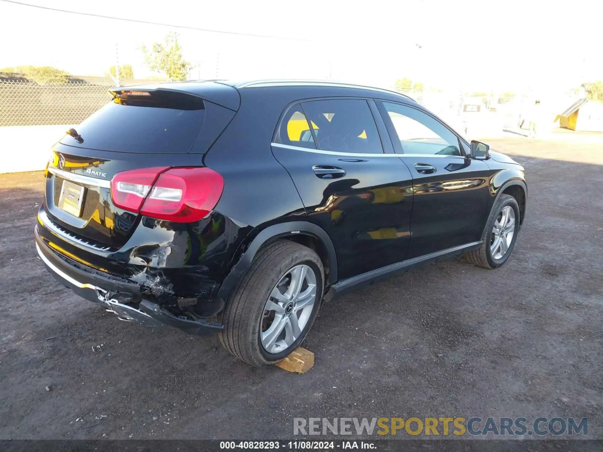4 Photograph of a damaged car WDCTG4GB1KU014826 MERCEDES-BENZ GLA 250 2019