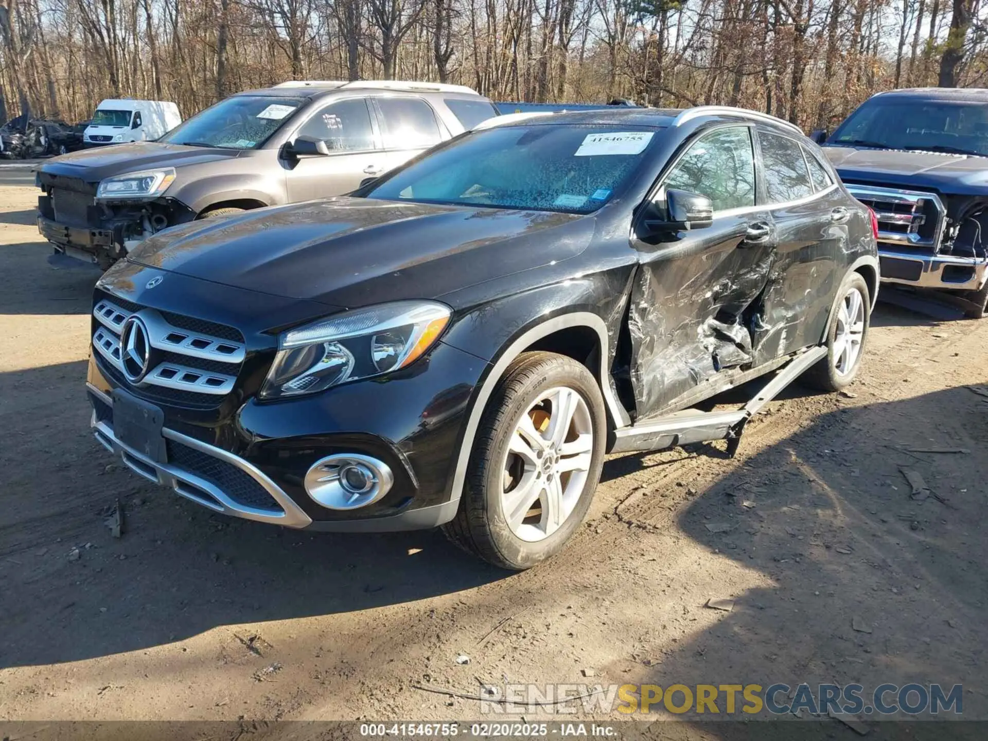 2 Photograph of a damaged car WDCTG4GB1KU019119 MERCEDES-BENZ GLA 250 2019