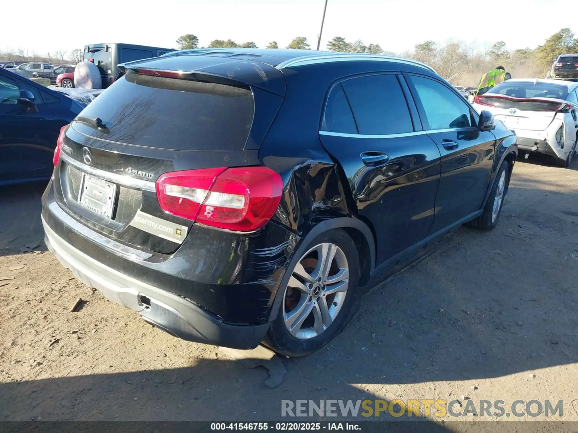 4 Photograph of a damaged car WDCTG4GB1KU019119 MERCEDES-BENZ GLA 250 2019