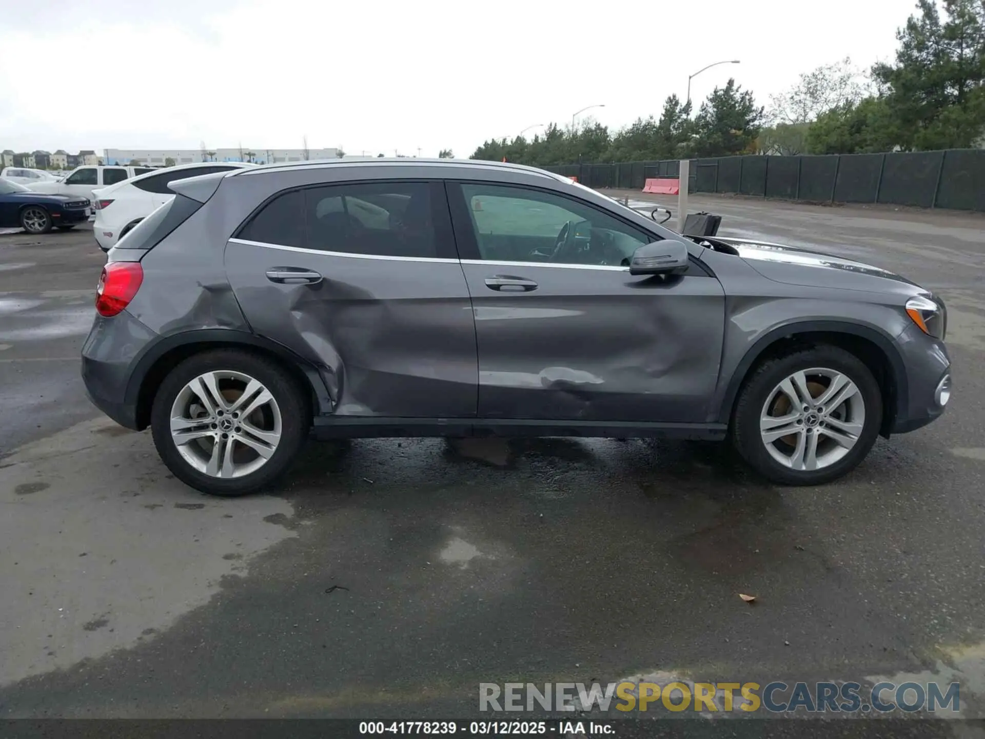6 Photograph of a damaged car WDCTG4GB2KJ619049 MERCEDES-BENZ GLA 250 2019