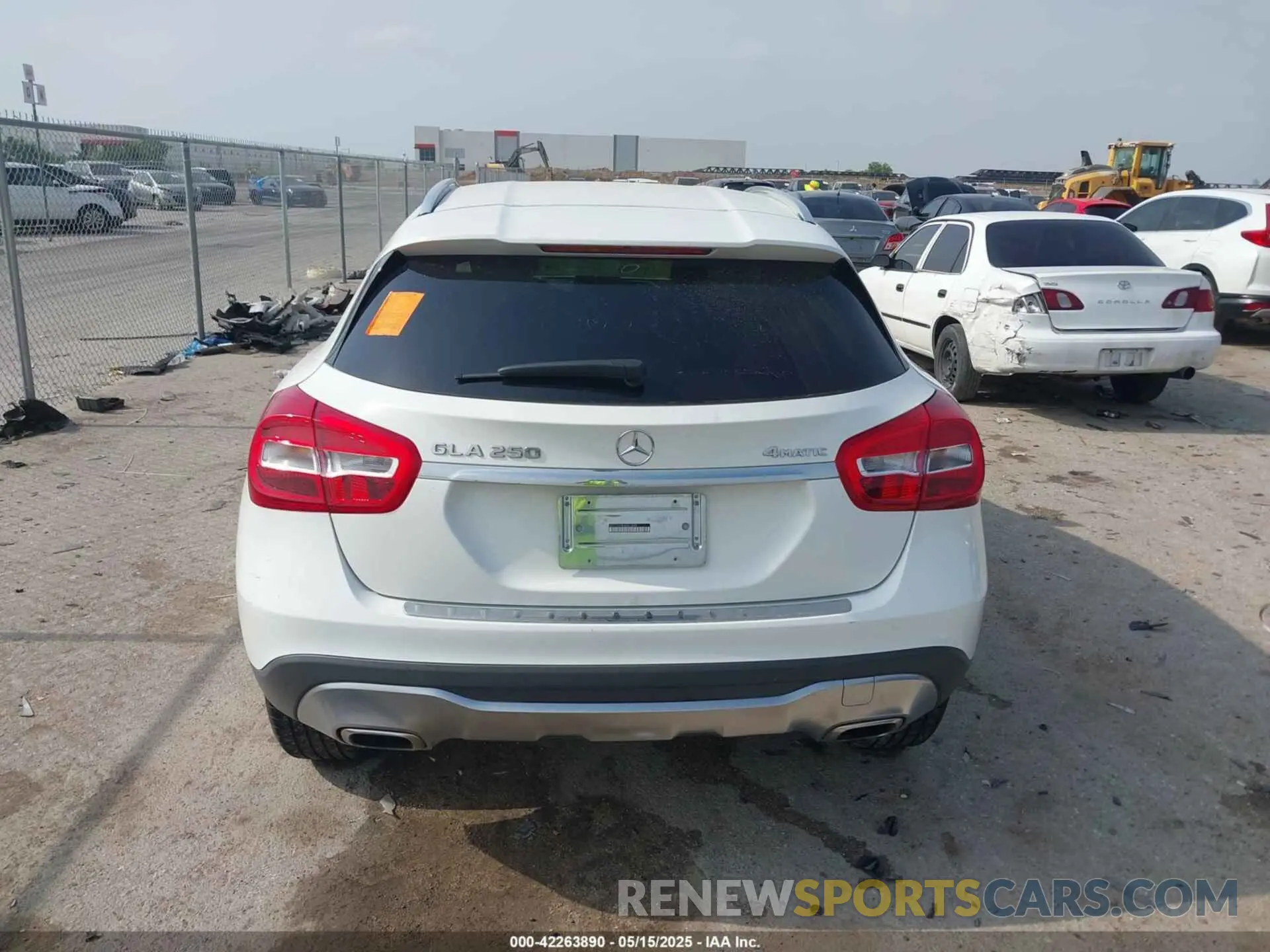17 Photograph of a damaged car WDCTG4GB6KU013848 MERCEDES-BENZ GLA 250 2019