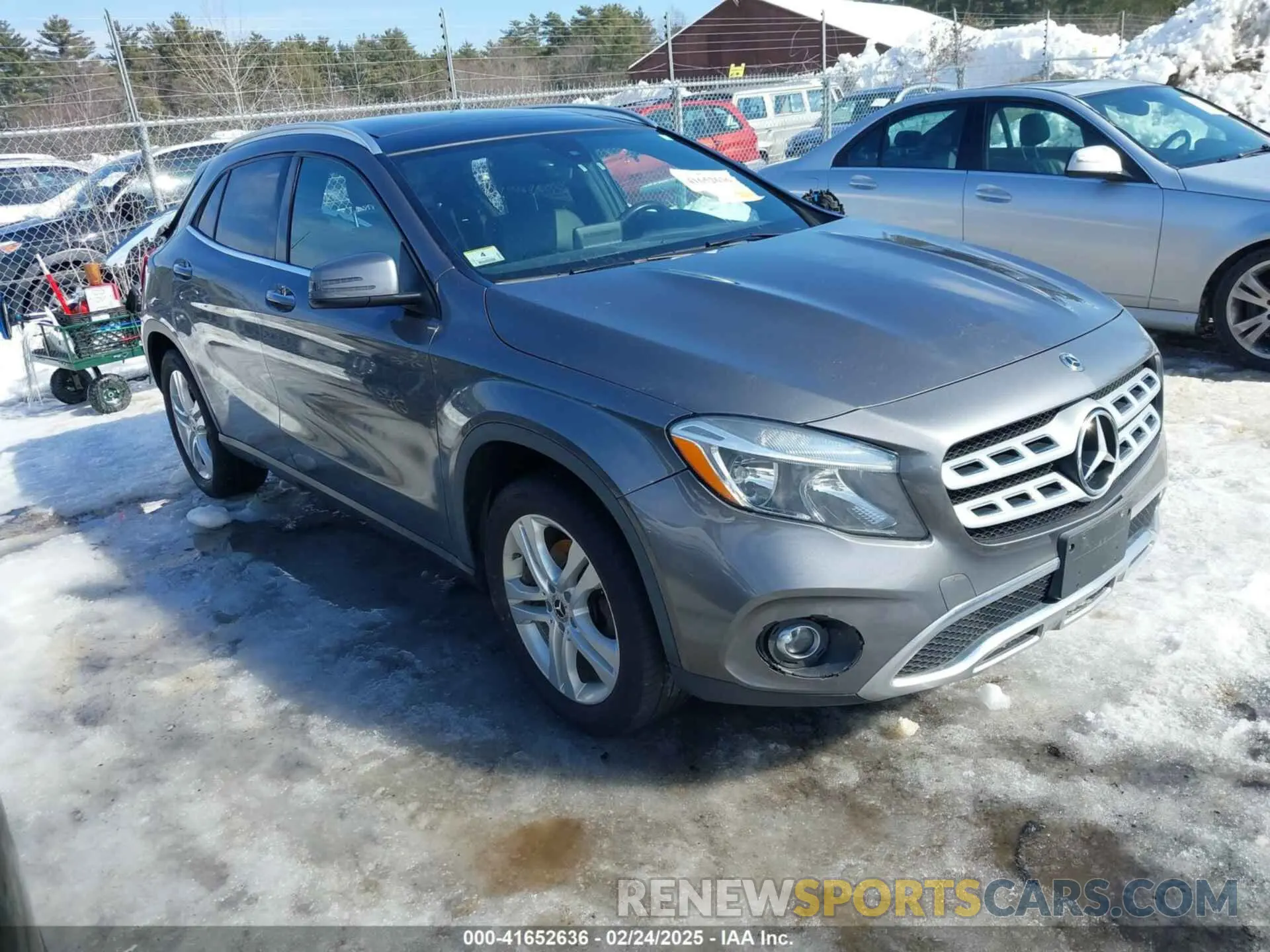1 Фотография поврежденного автомобиля WDCTG4GB8KJ536371 MERCEDES-BENZ GLA 250 2019