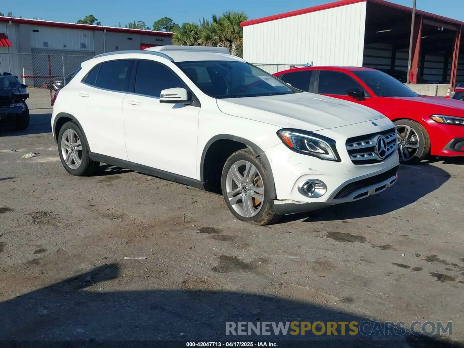 1 Photograph of a damaged car WDCTG4EB1LU028522 MERCEDES-BENZ GLA 250 2020