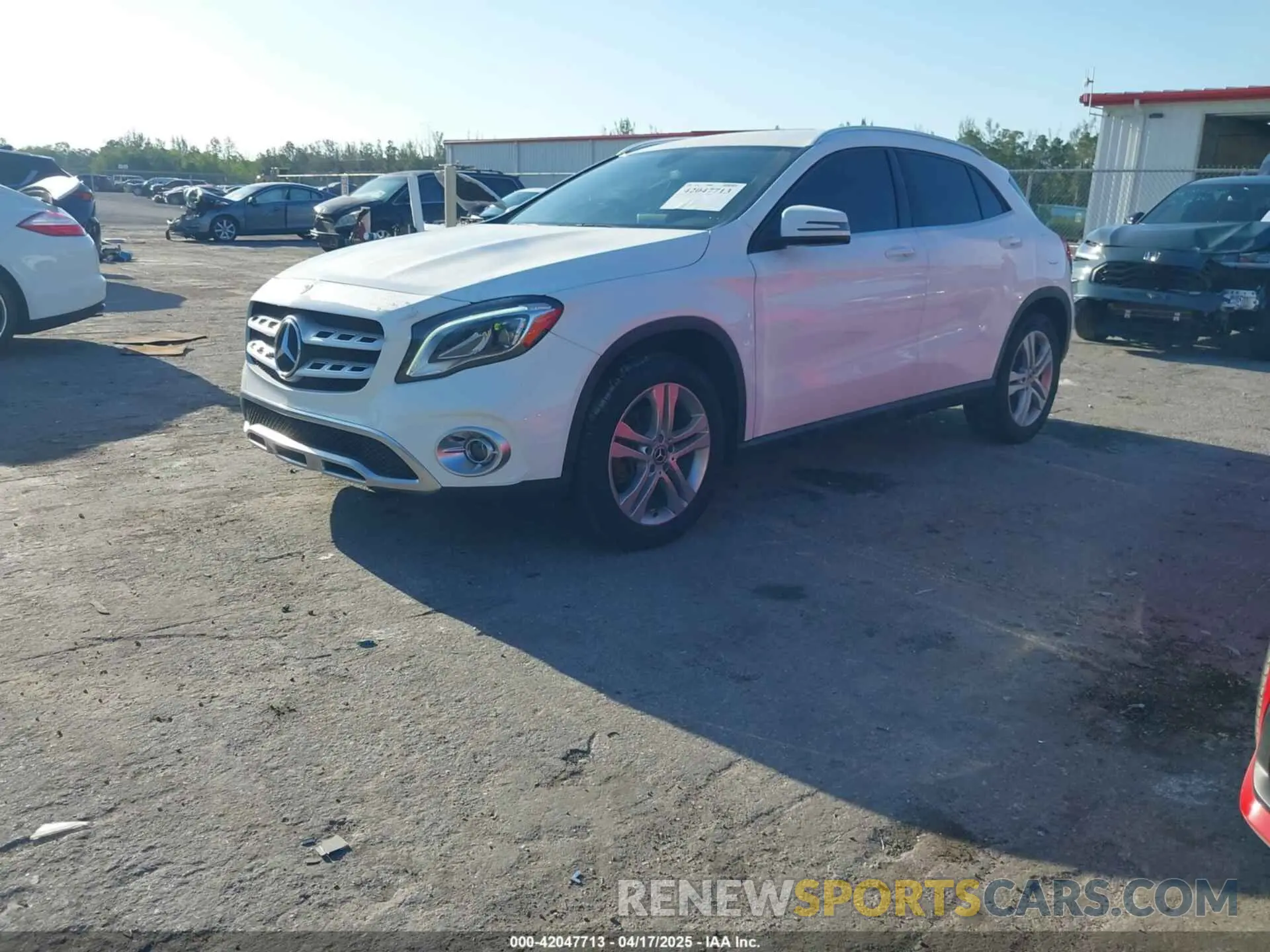 2 Photograph of a damaged car WDCTG4EB1LU028522 MERCEDES-BENZ GLA 250 2020