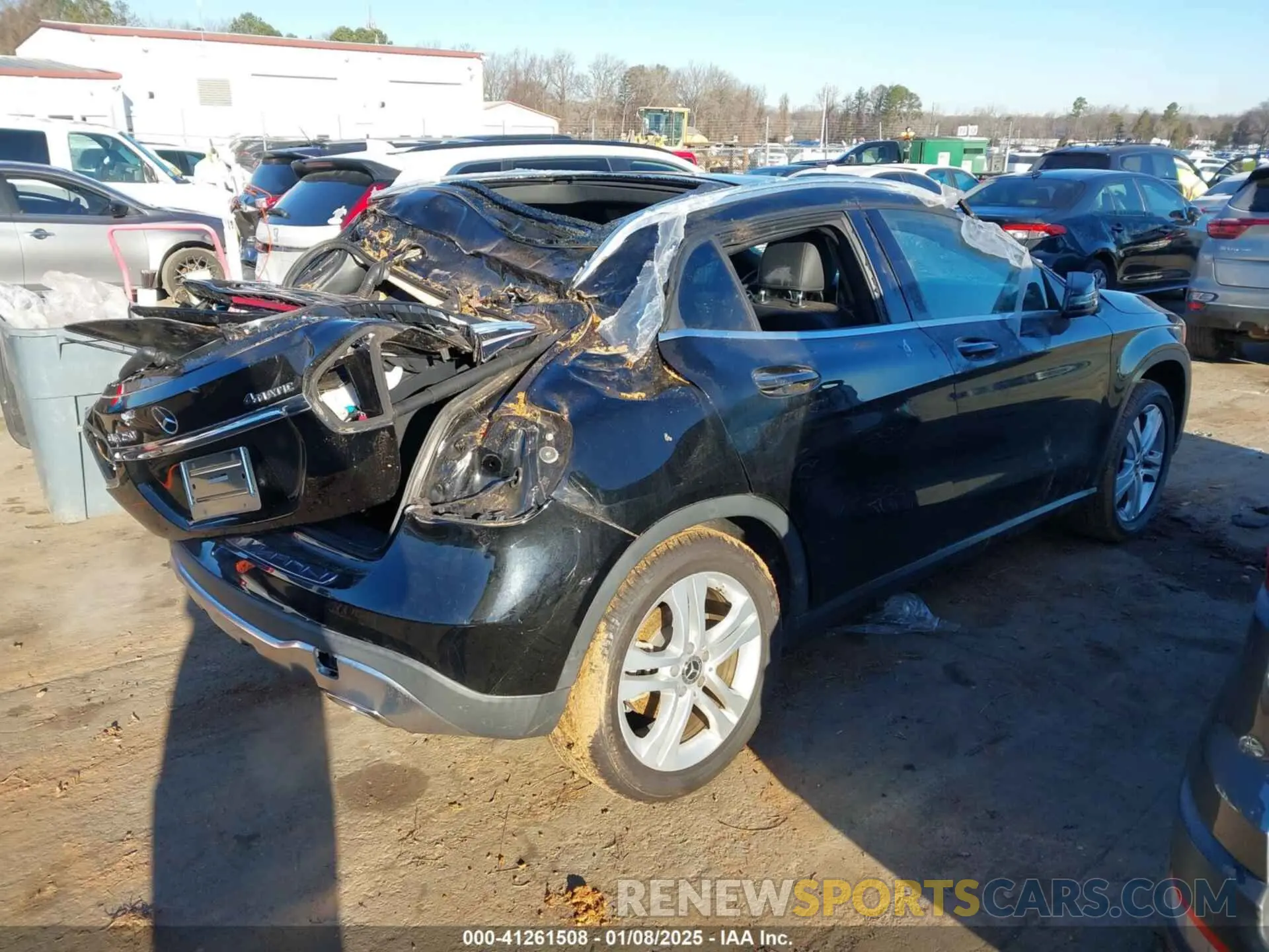 4 Фотография поврежденного автомобиля WDCTG4GB5LU027676 MERCEDES-BENZ GLA 250 2020