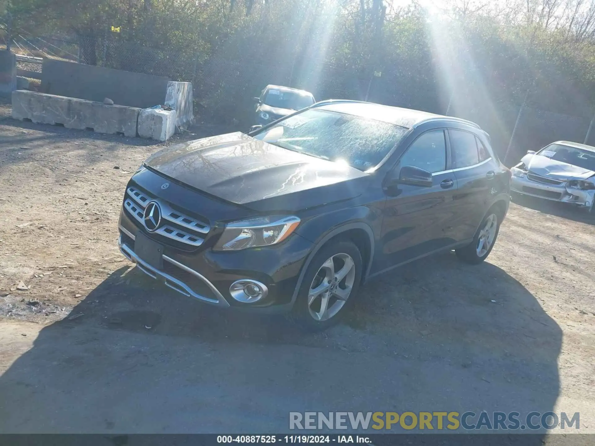 2 Фотография поврежденного автомобиля WDCTG4GB9LJ665155 MERCEDES-BENZ GLA 250 2020