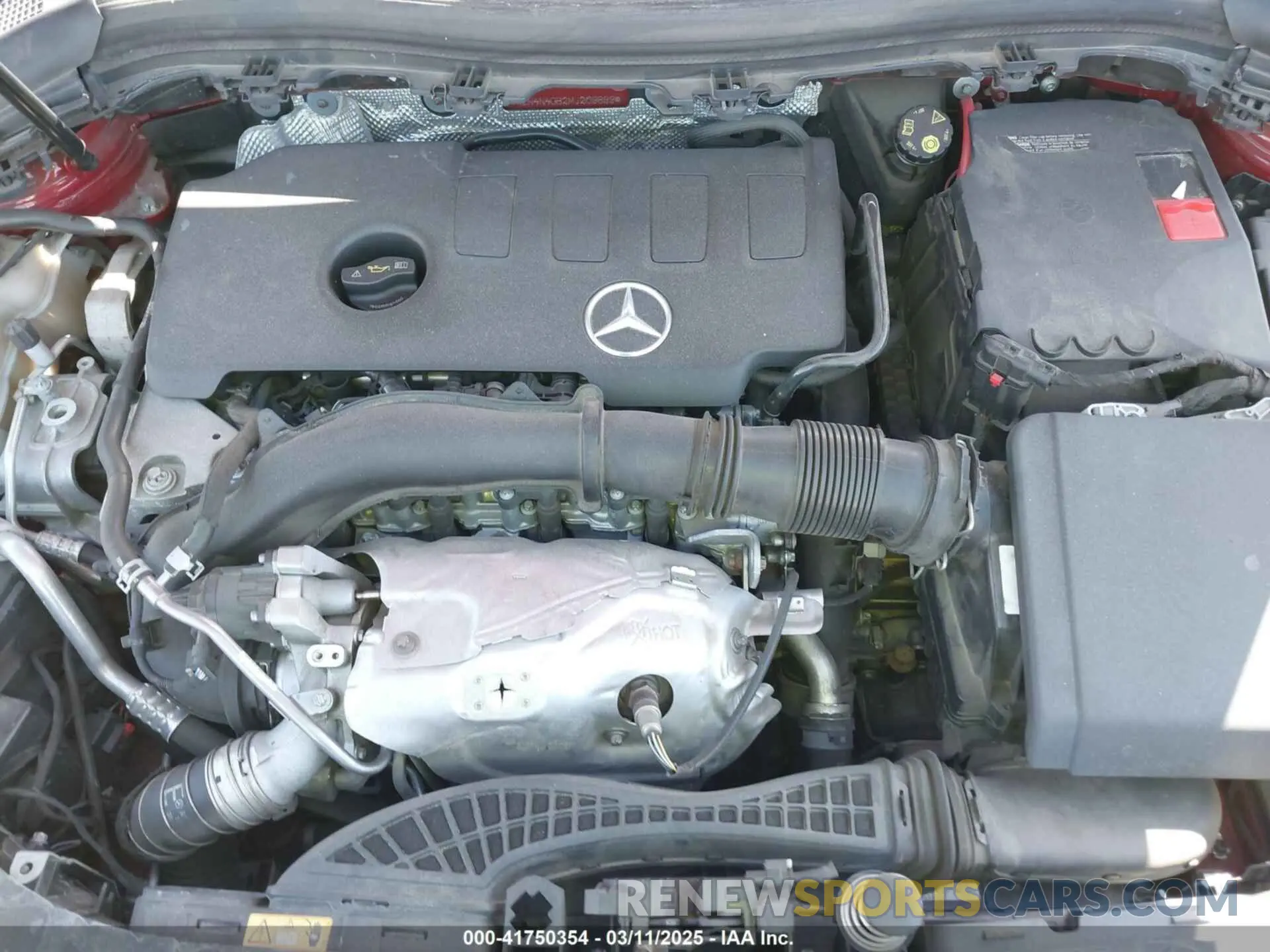 10 Photograph of a damaged car W1N4N4GB2MJ209699 MERCEDES-BENZ GLA 250 2021
