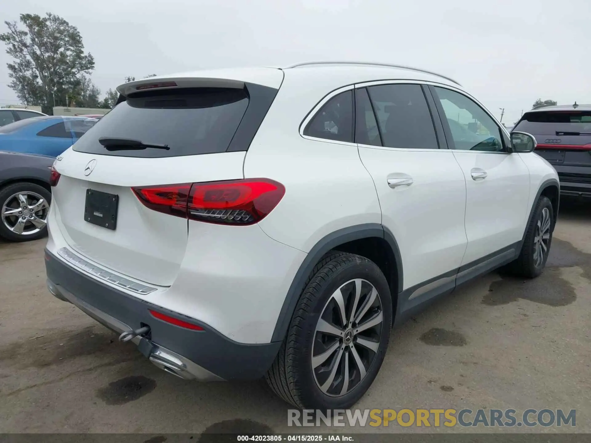 4 Фотография поврежденного автомобиля W1N4N4GB2MJ215938 MERCEDES-BENZ GLA 250 2021