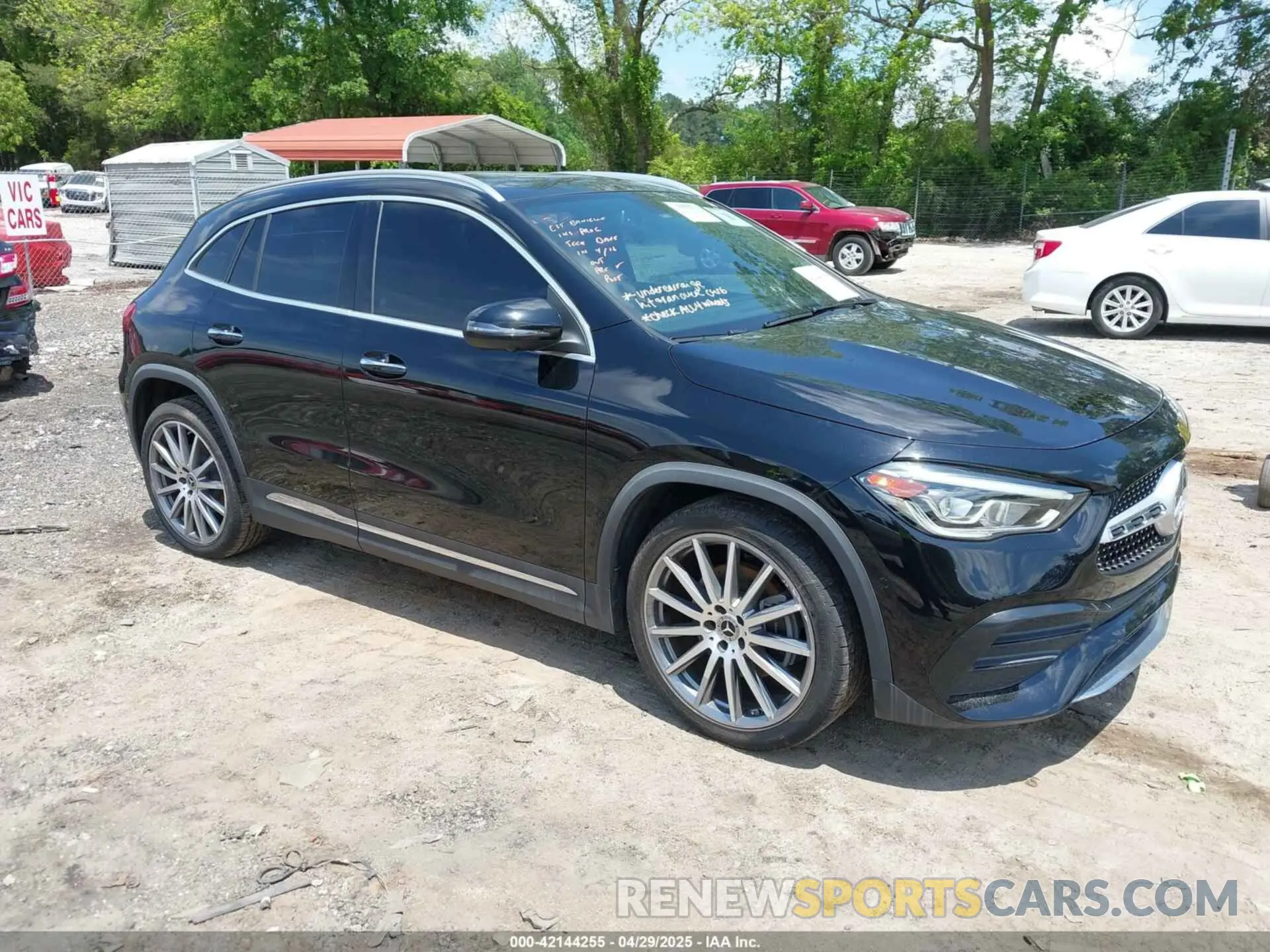 1 Photograph of a damaged car W1N4N4GB4MJ138151 MERCEDES-BENZ GLA 250 2021