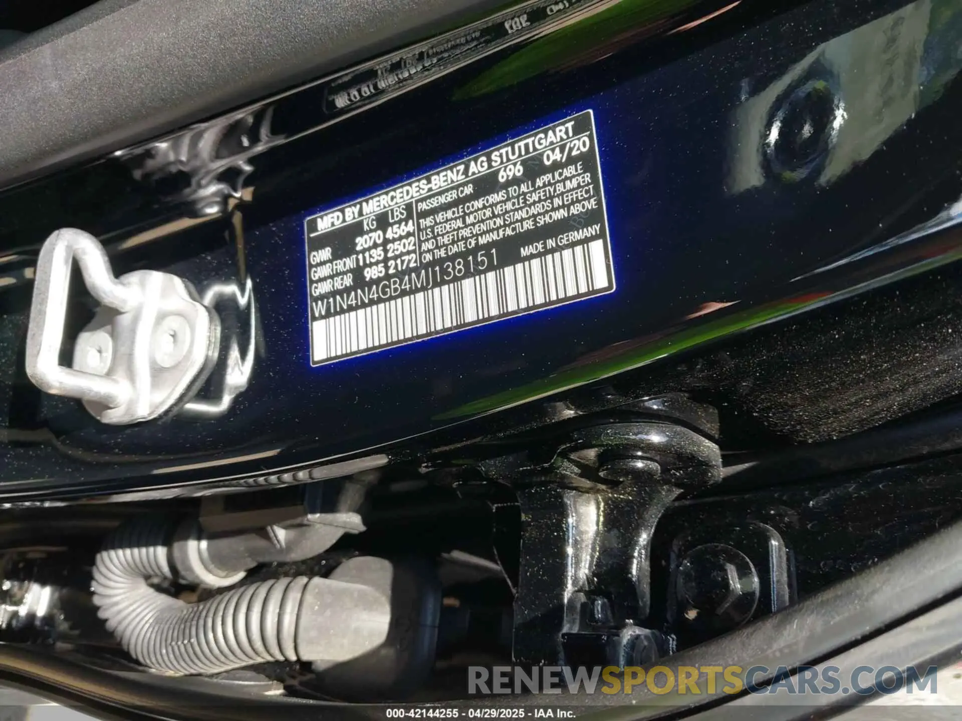 9 Photograph of a damaged car W1N4N4GB4MJ138151 MERCEDES-BENZ GLA 250 2021