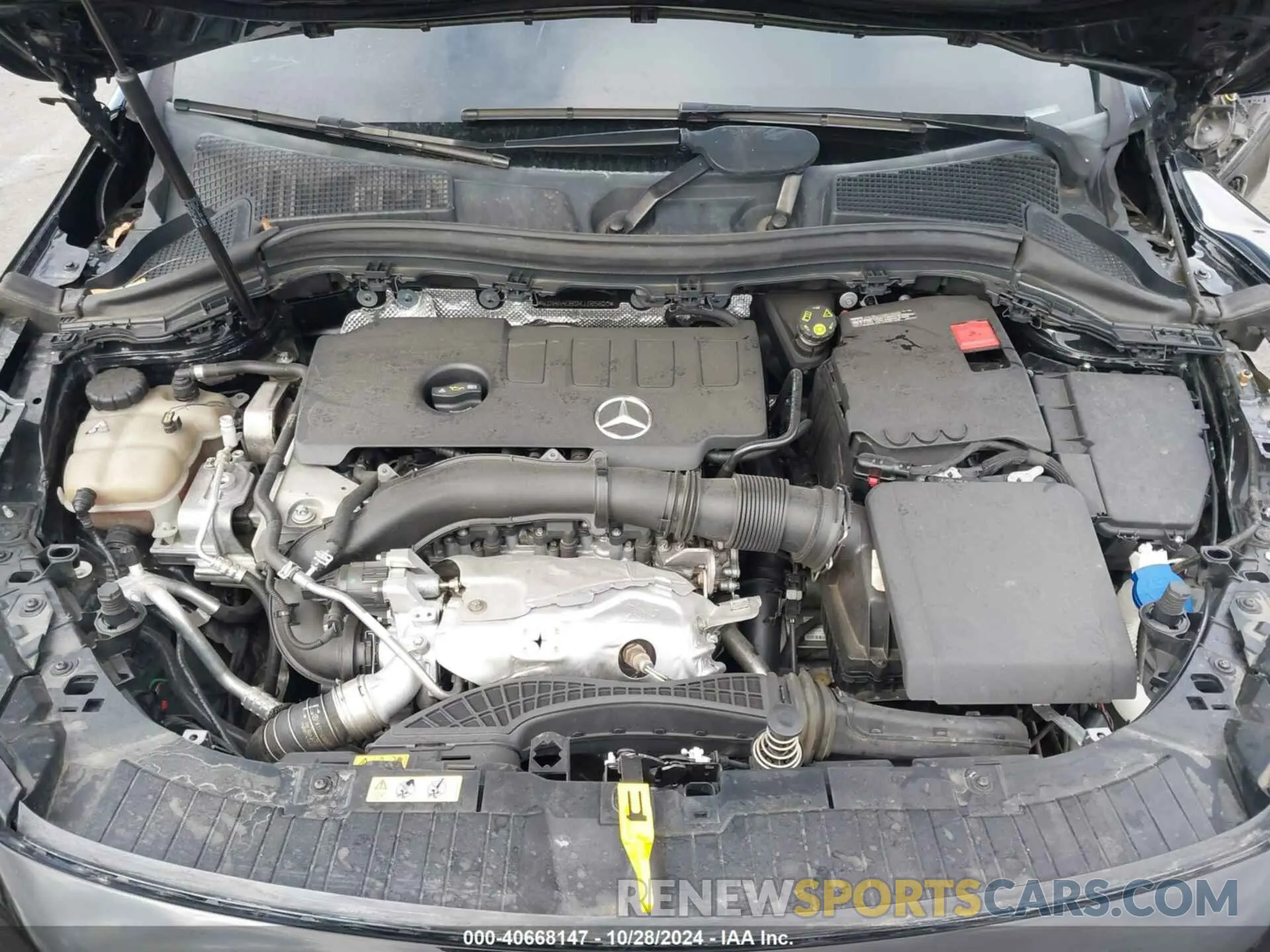 10 Photograph of a damaged car W1N4N4GB5MJ165620 MERCEDES-BENZ GLA 250 2021