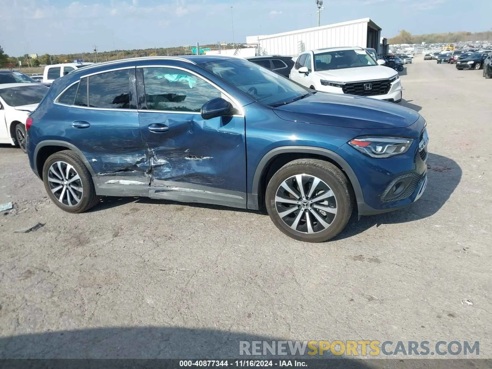 1 Photograph of a damaged car W1N4N4GB6MJ234881 MERCEDES-BENZ GLA 250 2021