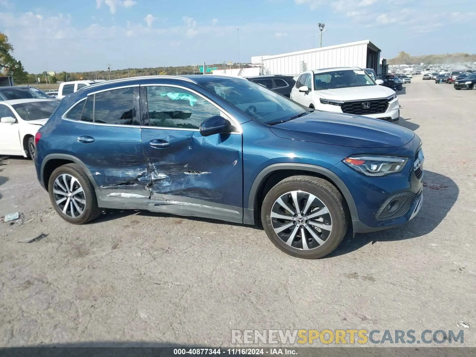 13 Photograph of a damaged car W1N4N4GB6MJ234881 MERCEDES-BENZ GLA 250 2021