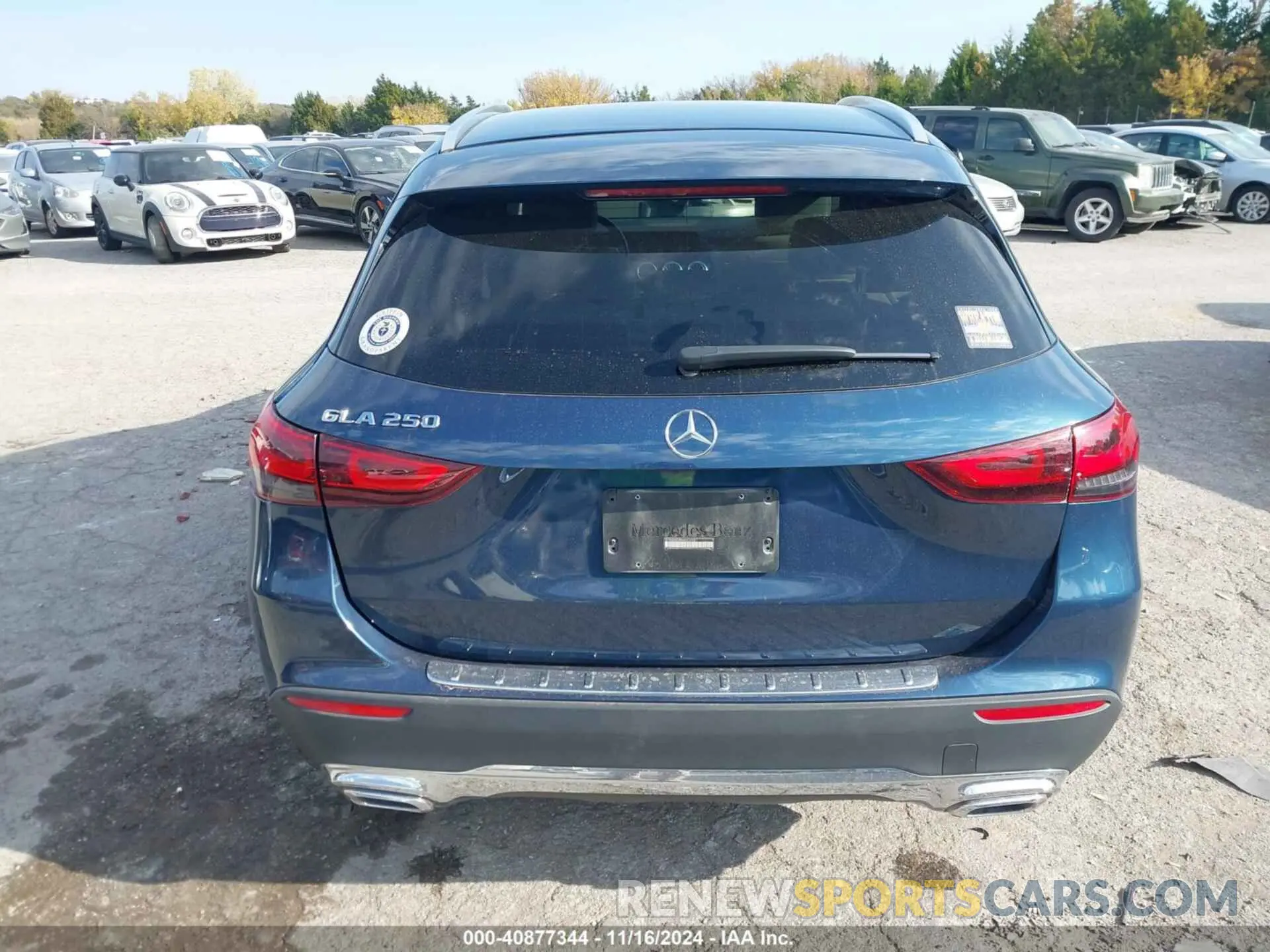 16 Photograph of a damaged car W1N4N4GB6MJ234881 MERCEDES-BENZ GLA 250 2021