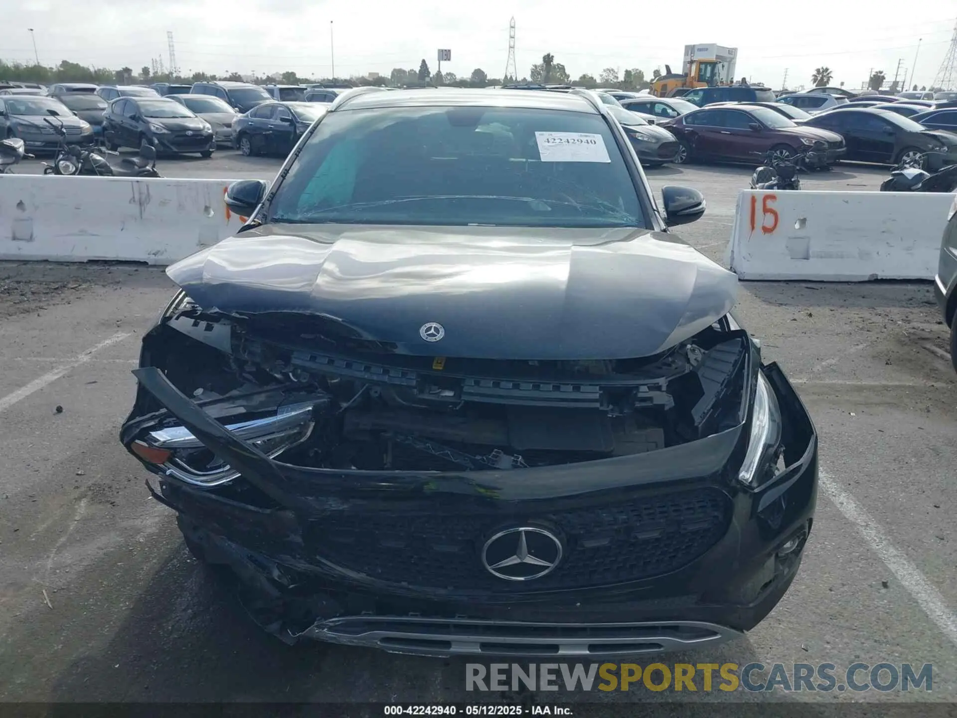 12 Фотография поврежденного автомобиля W1N4N4GB8MJ265758 MERCEDES-BENZ GLA 250 2021