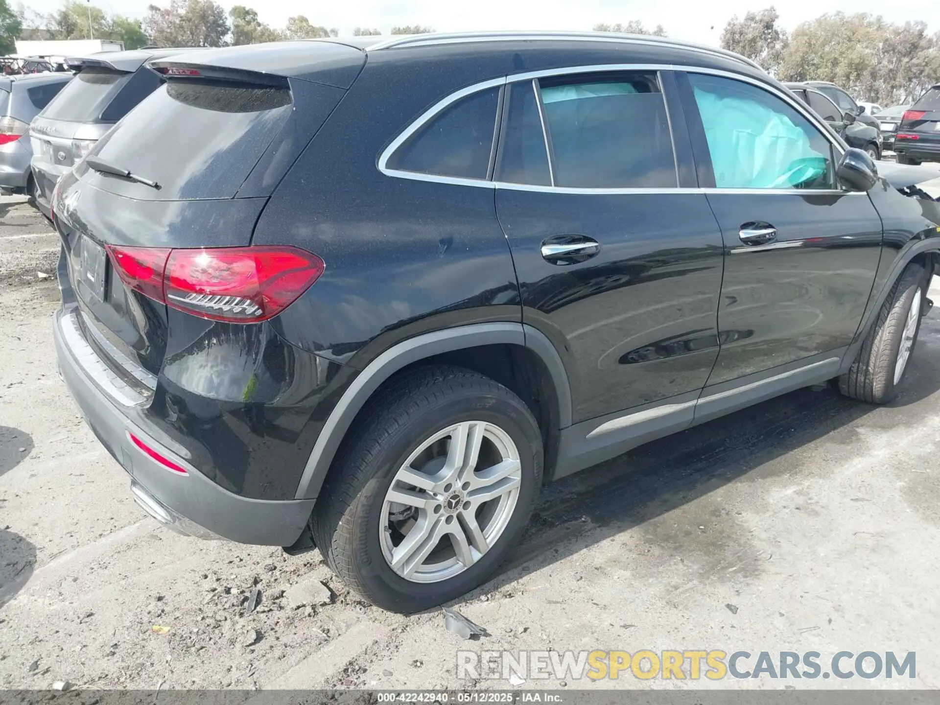 4 Фотография поврежденного автомобиля W1N4N4GB8MJ265758 MERCEDES-BENZ GLA 250 2021