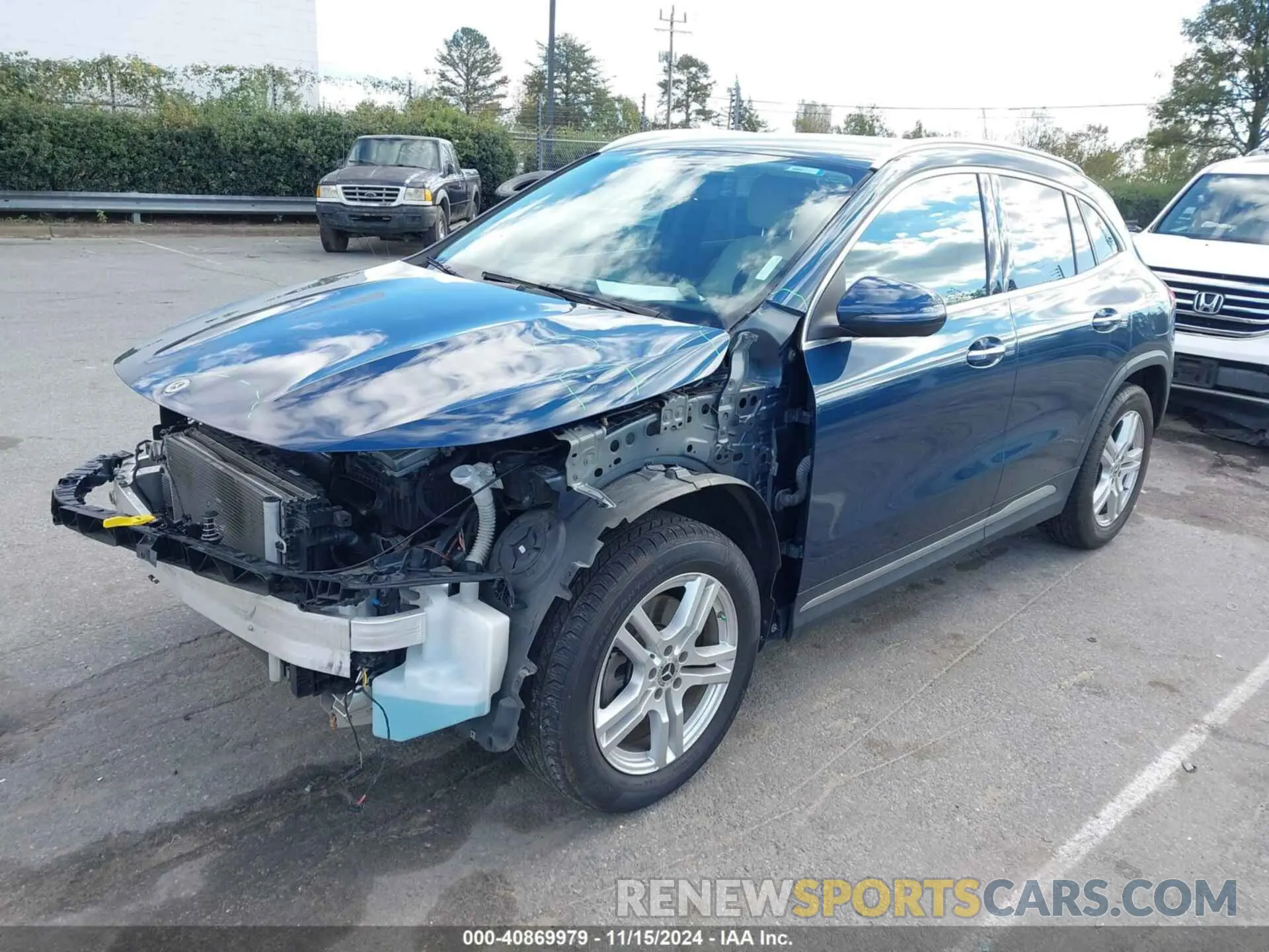 2 Photograph of a damaged car W1N4N4GBXMJ198905 MERCEDES-BENZ GLA 250 2021