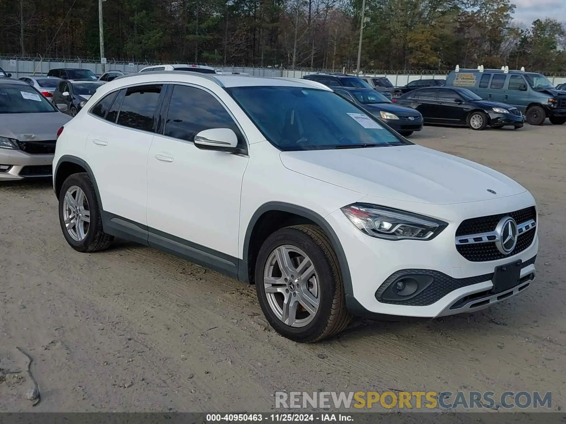 1 Фотография поврежденного автомобиля W1N4N4GBXMJ263395 MERCEDES-BENZ GLA 250 2021