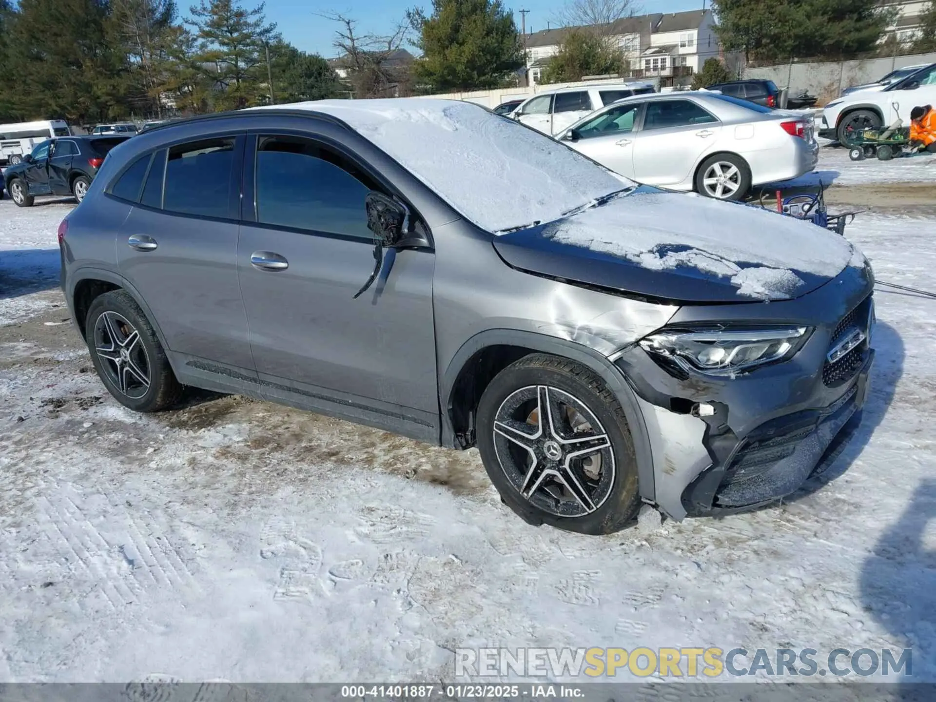 1 Фотография поврежденного автомобиля W1N4N4HB0MJ254008 MERCEDES-BENZ GLA 250 2021
