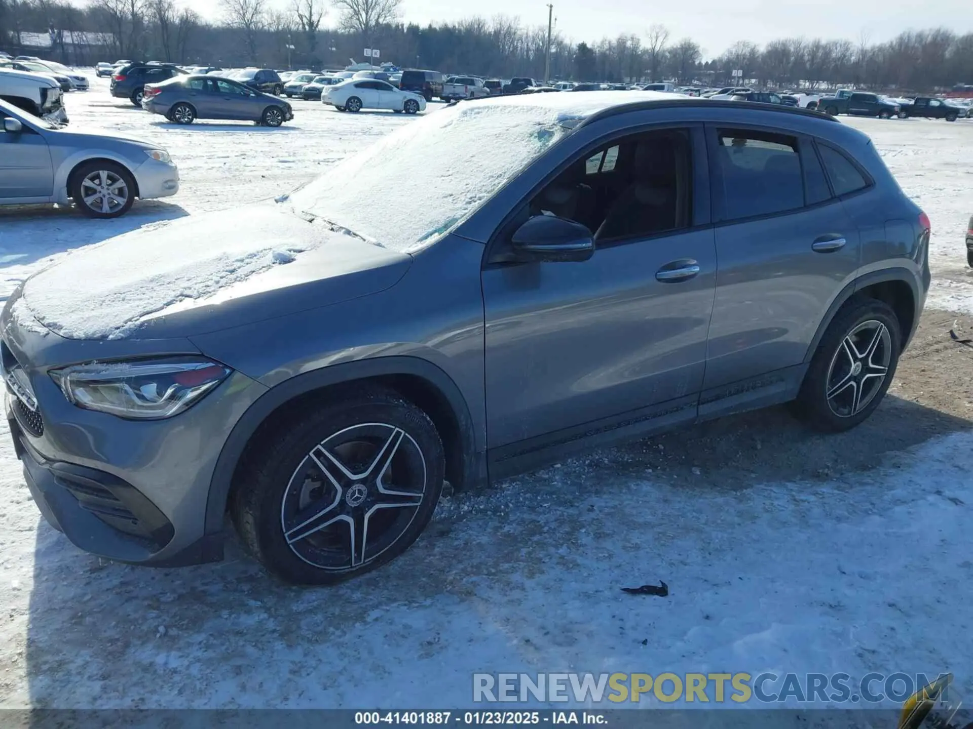 2 Фотография поврежденного автомобиля W1N4N4HB0MJ254008 MERCEDES-BENZ GLA 250 2021