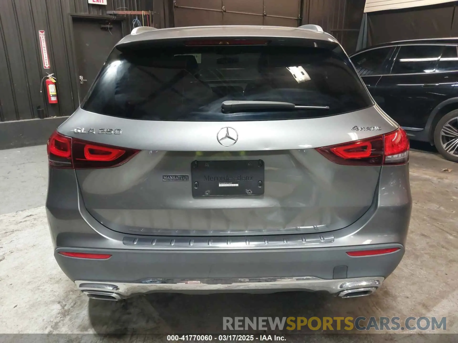 16 Photograph of a damaged car W1N4N4HB1MJ144875 MERCEDES-BENZ GLA 250 2021
