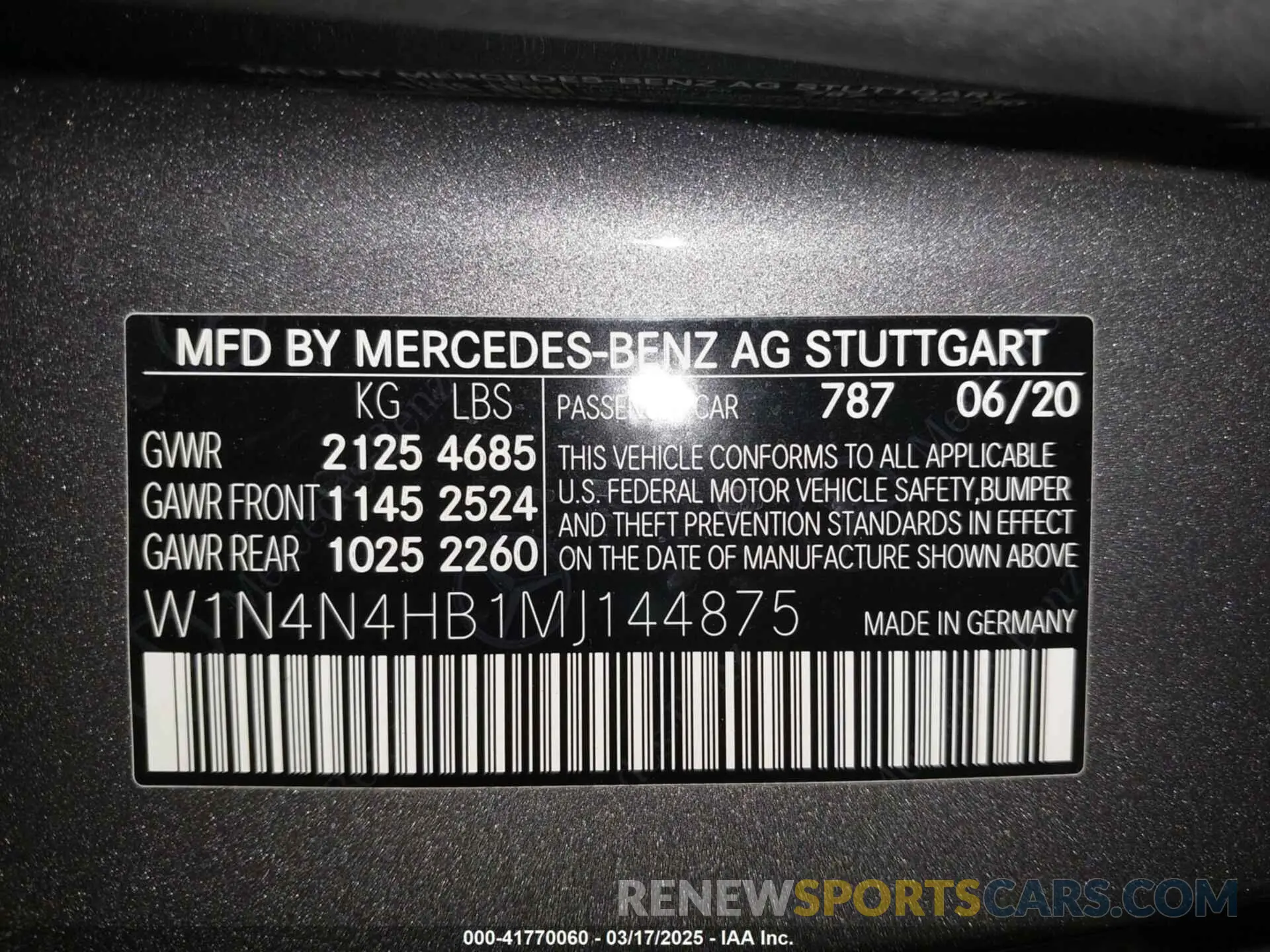 9 Photograph of a damaged car W1N4N4HB1MJ144875 MERCEDES-BENZ GLA 250 2021