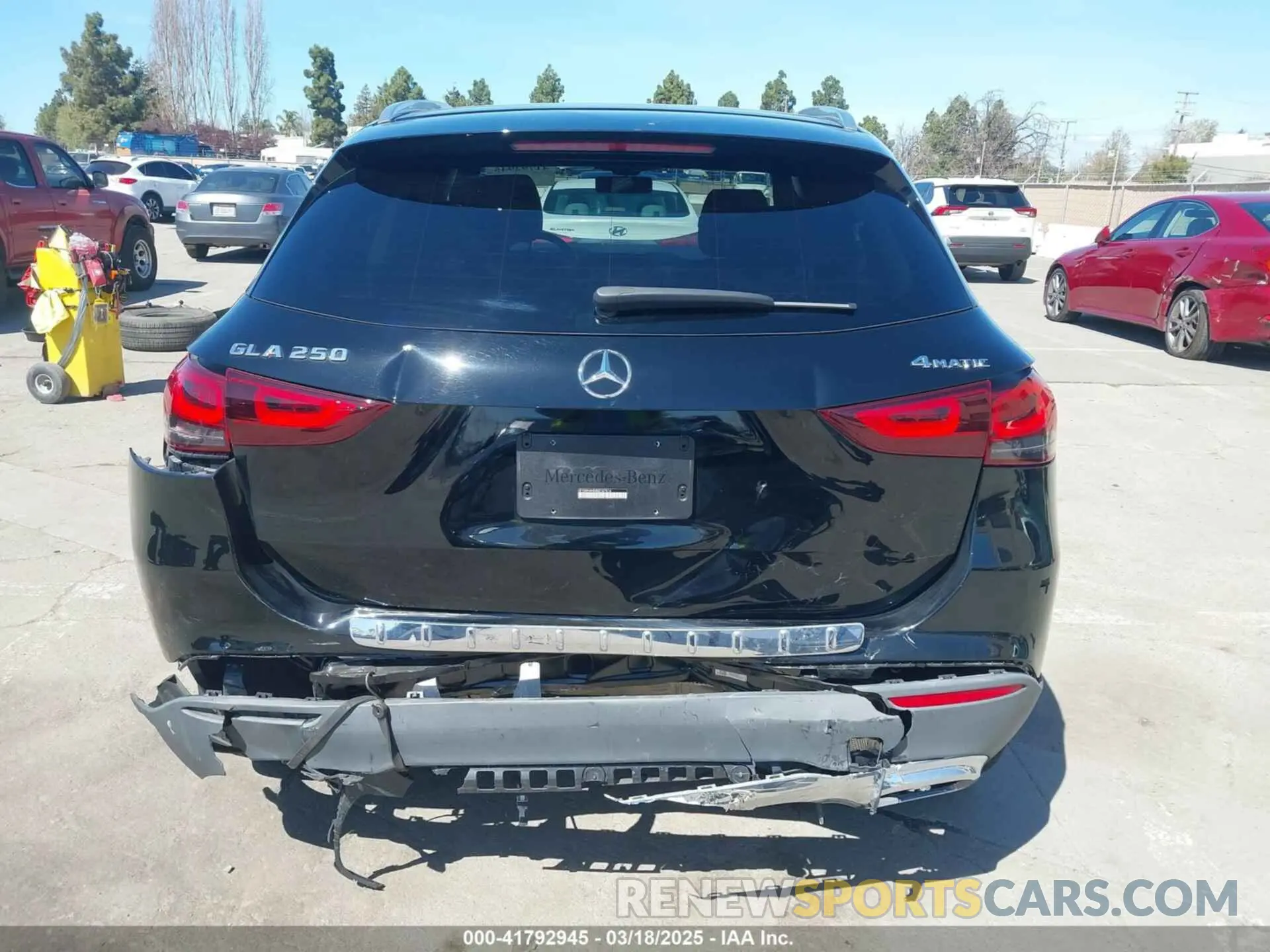 16 Фотография поврежденного автомобиля W1N4N4HB4MJ187414 MERCEDES-BENZ GLA 250 2021