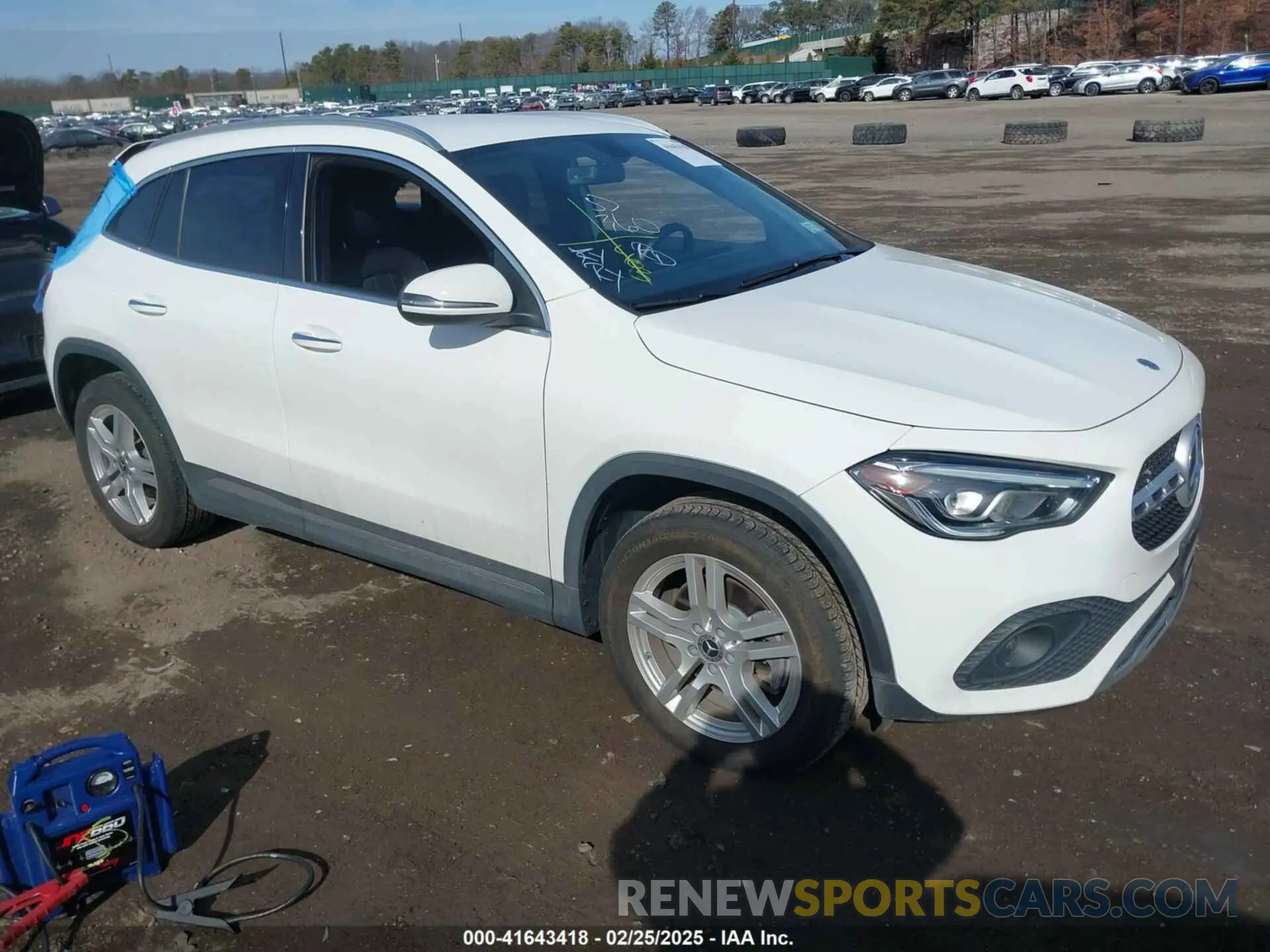 1 Фотография поврежденного автомобиля W1N4N4HB4MJ248695 MERCEDES-BENZ GLA 250 2021