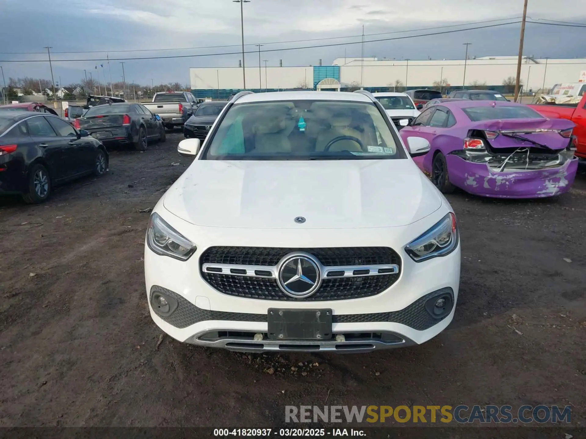 12 Photograph of a damaged car W1N4N4HB5MJ159105 MERCEDES-BENZ GLA 250 2021